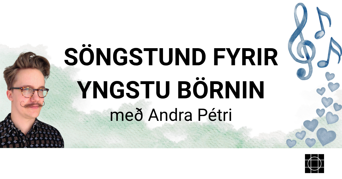 Skapandi laugardagar: Söngstund fyrir yngstu börnin 19. september