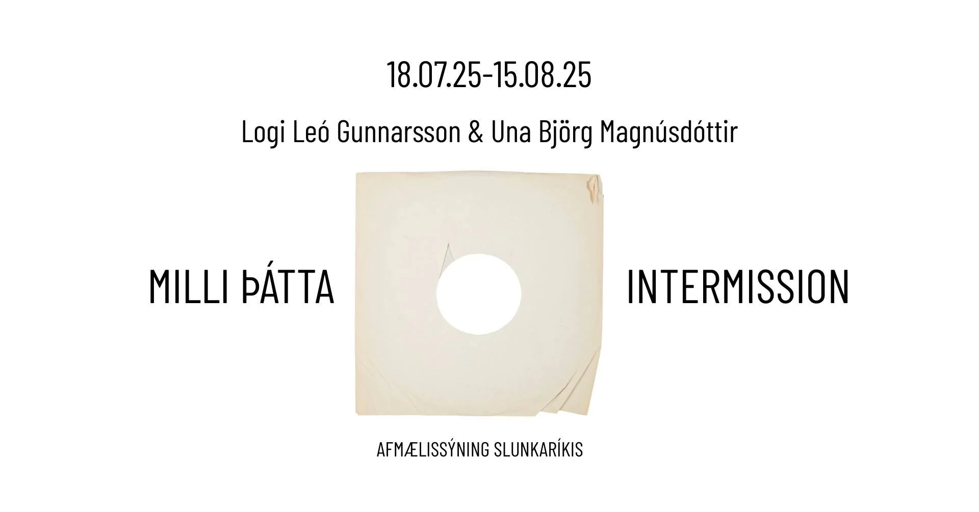 2025 LOGI LEÓ GUNNARSSON OG UNA BJÖRG MAGNÚSDÓTTIR: Milli þátta