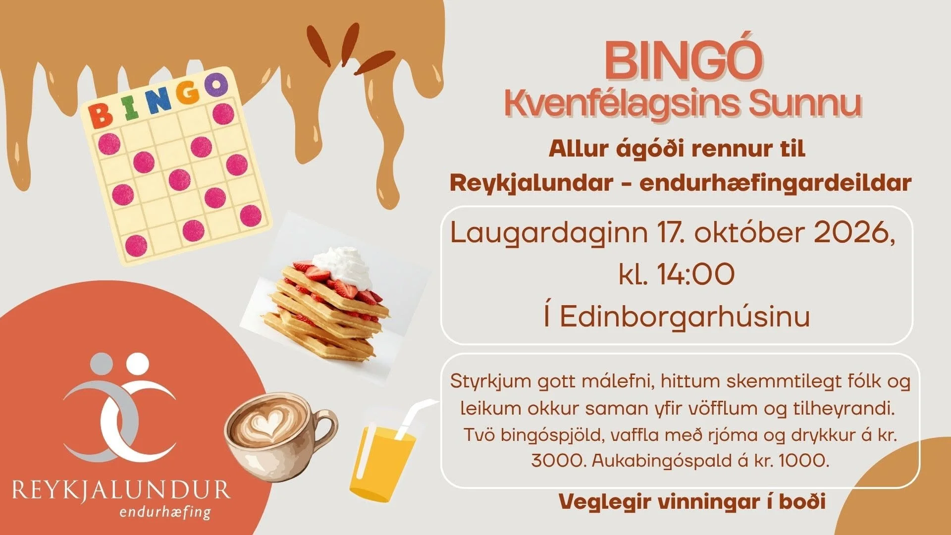 Bingó Kvenfélagsins Sunnu