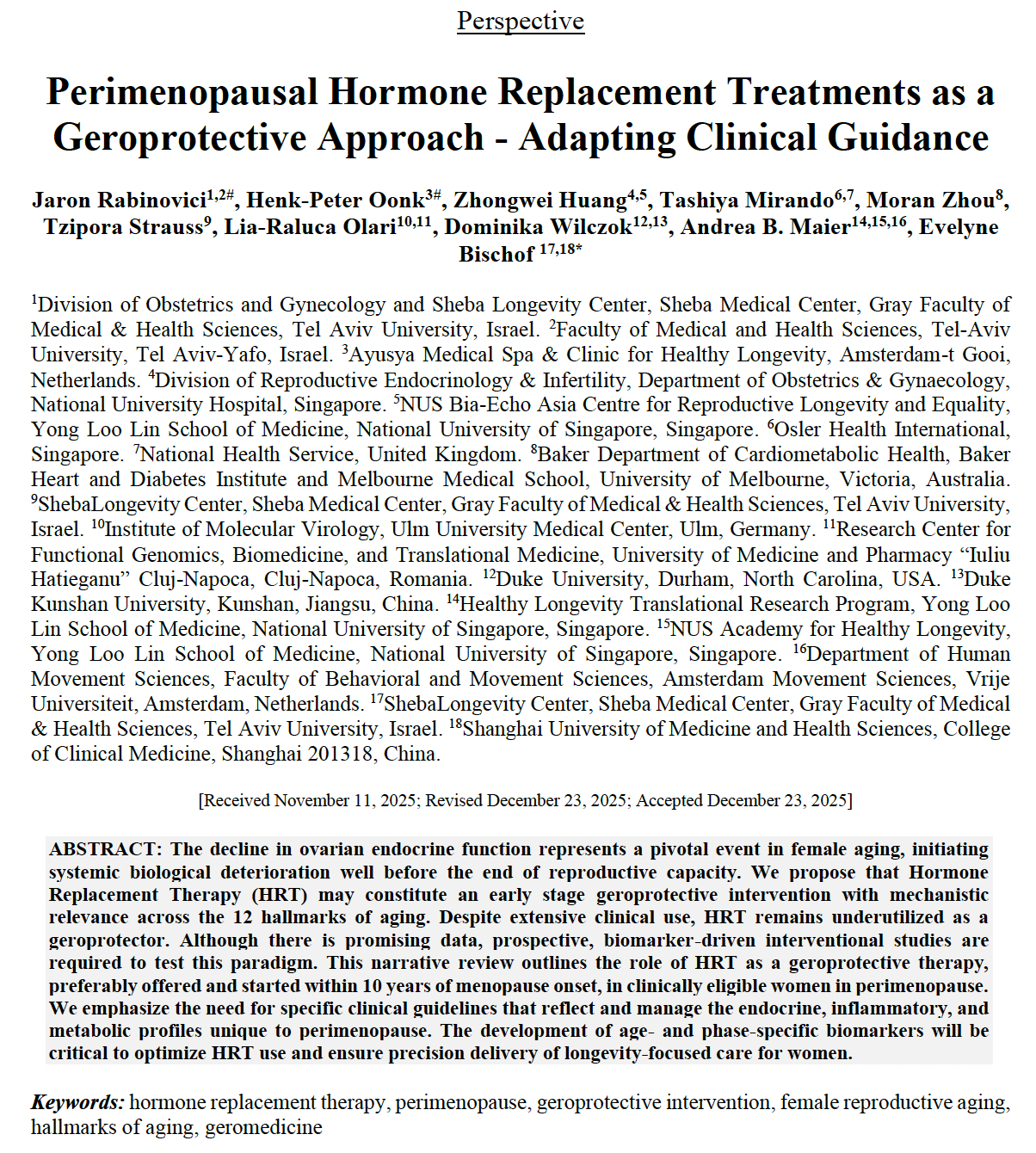 New publication Henk-Peter Oonk, MD