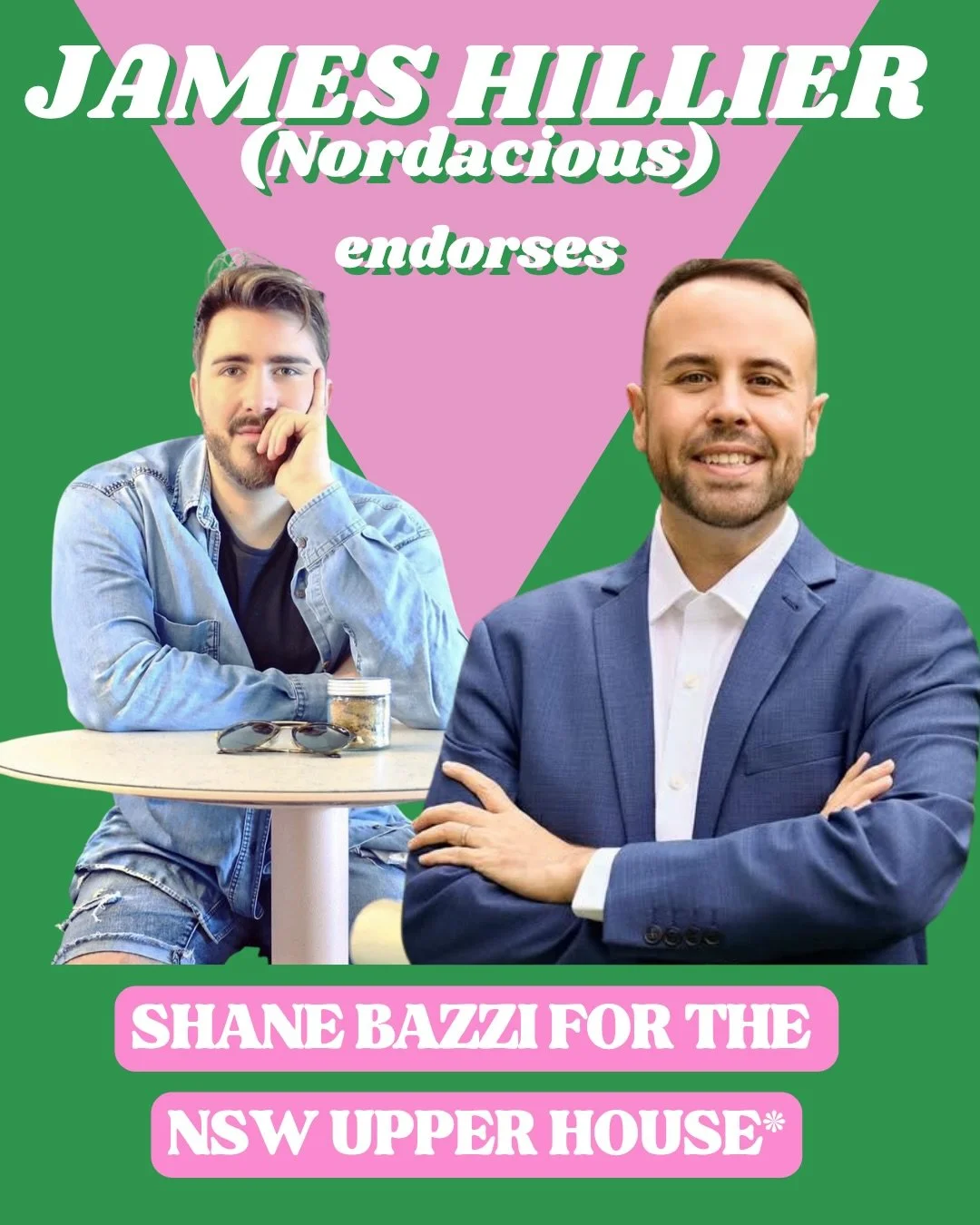 Thanks so much to @nordacious for this lovely endorsement. James is a fantastic visual artist who recently had to remove some of his artworks from his website after police told him they allegedly violated Queensland&rsquo;s new hate speech laws. 

I&