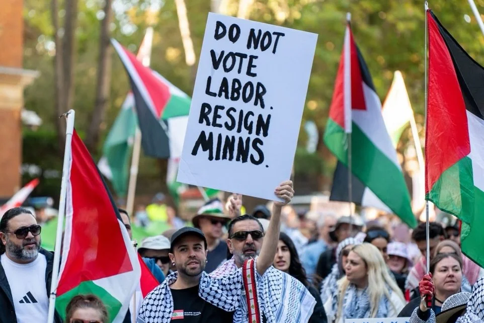 The NSW election is in March next year. Do not vote for Labor. Teach Chris Minns and his government a lesson. 

Arab/Muslim brothers and sisters, stop inviting Labor leaders and ministers to community events. 

Support and vote for truly progressive 