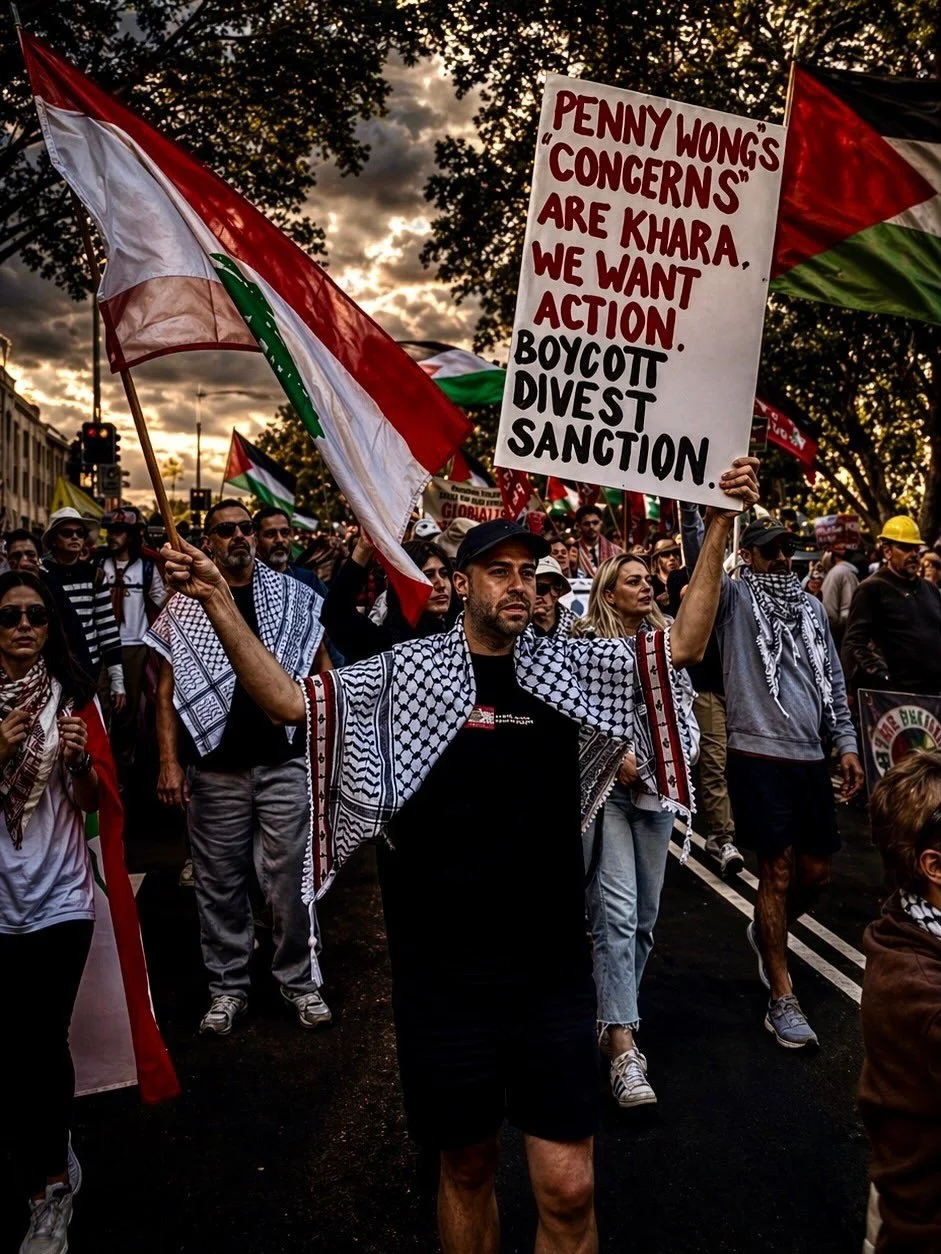 Boycott, divest, sanction! ✊🏽🇵🇸🇱🇧

1 📸 @michelle_obeirne19 
2 📸 @zebedeeparkes