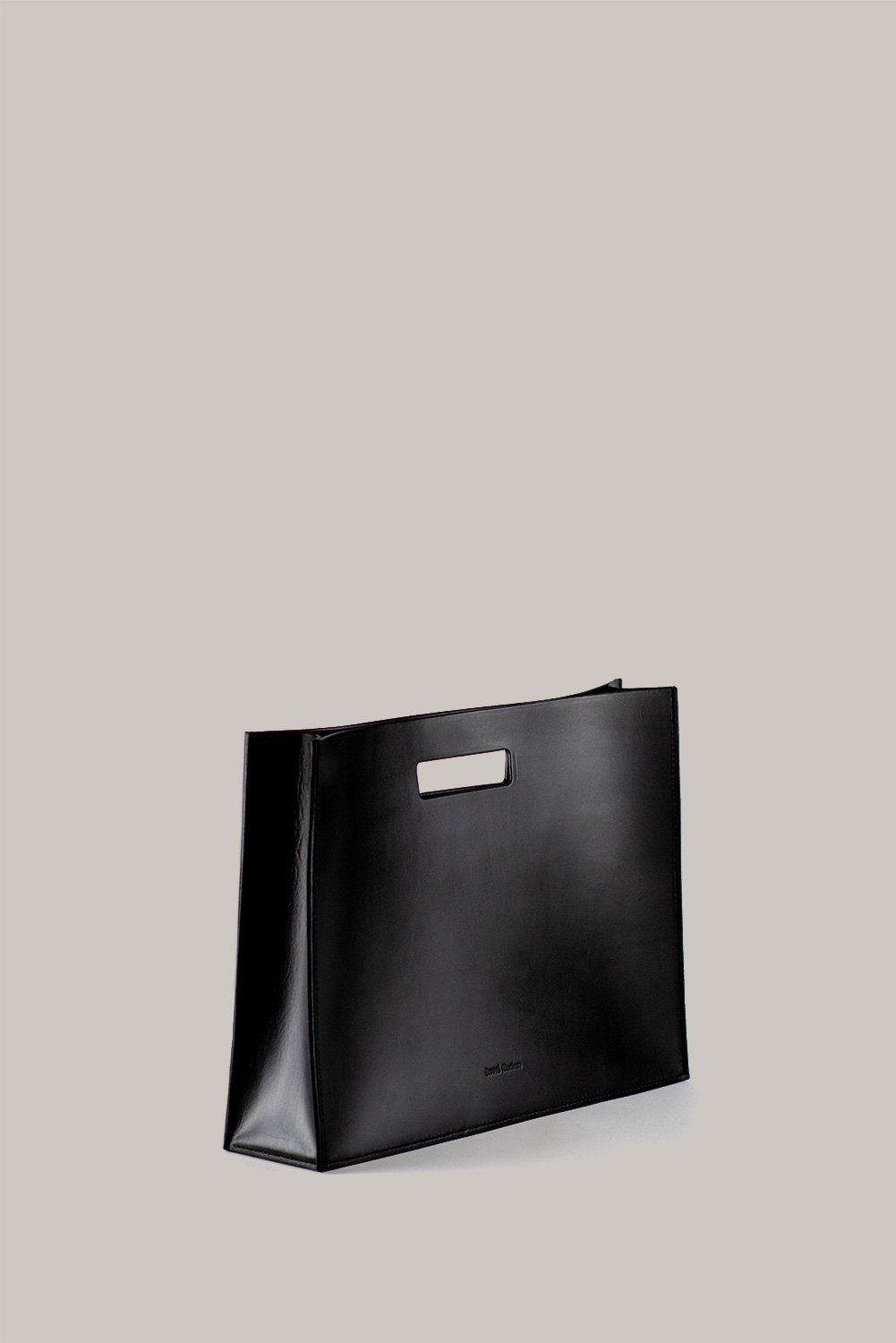 MEDIUM LEATHER BOX BAG