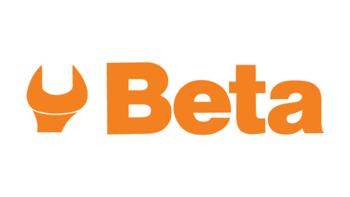 Logo with a wrench icon and the word 'Beta' in orange text.