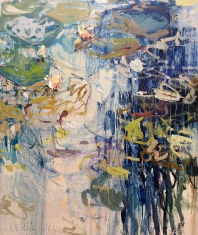 I love the work of @liliaorlovaholmes.

A particular favourite is Blue Reflections, oil on canvas (120 &times; 100 cm), currently available through @myloart at @meadowstockbridge.

#liliaorlovaholmes #contemporaryart #oilpainting #artforinteriors #ar