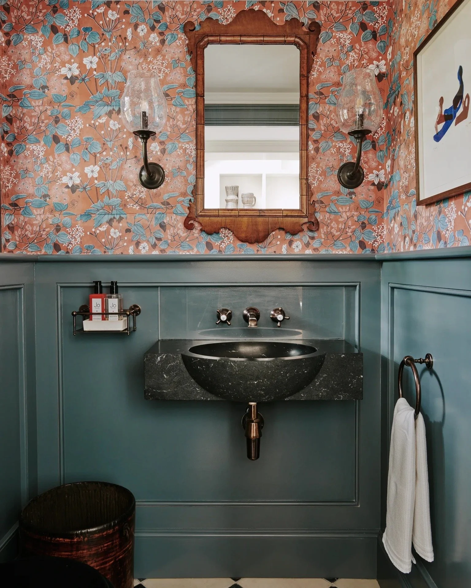 Love these wallpapers by Marthe Armitage, whose beautifully understated wallpapers and fabrics are entirely hand-drawn and hand-printed using traditional lino block techniques. Inspired by nature, her patterns have a timeless rhythm, each print with 