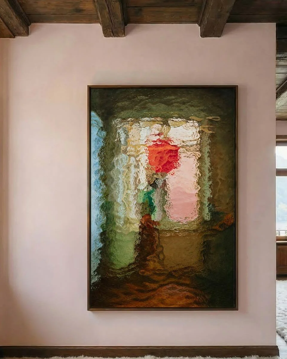 Current obsession: Diango Hern&aacute;ndez.

A Cuban-born conceptual artist whose work explores memory, politics, landscape and identity, often expressed through rhythmic lines, colour fields and poetic abstraction. His recurring wave motif (&ldquo;O