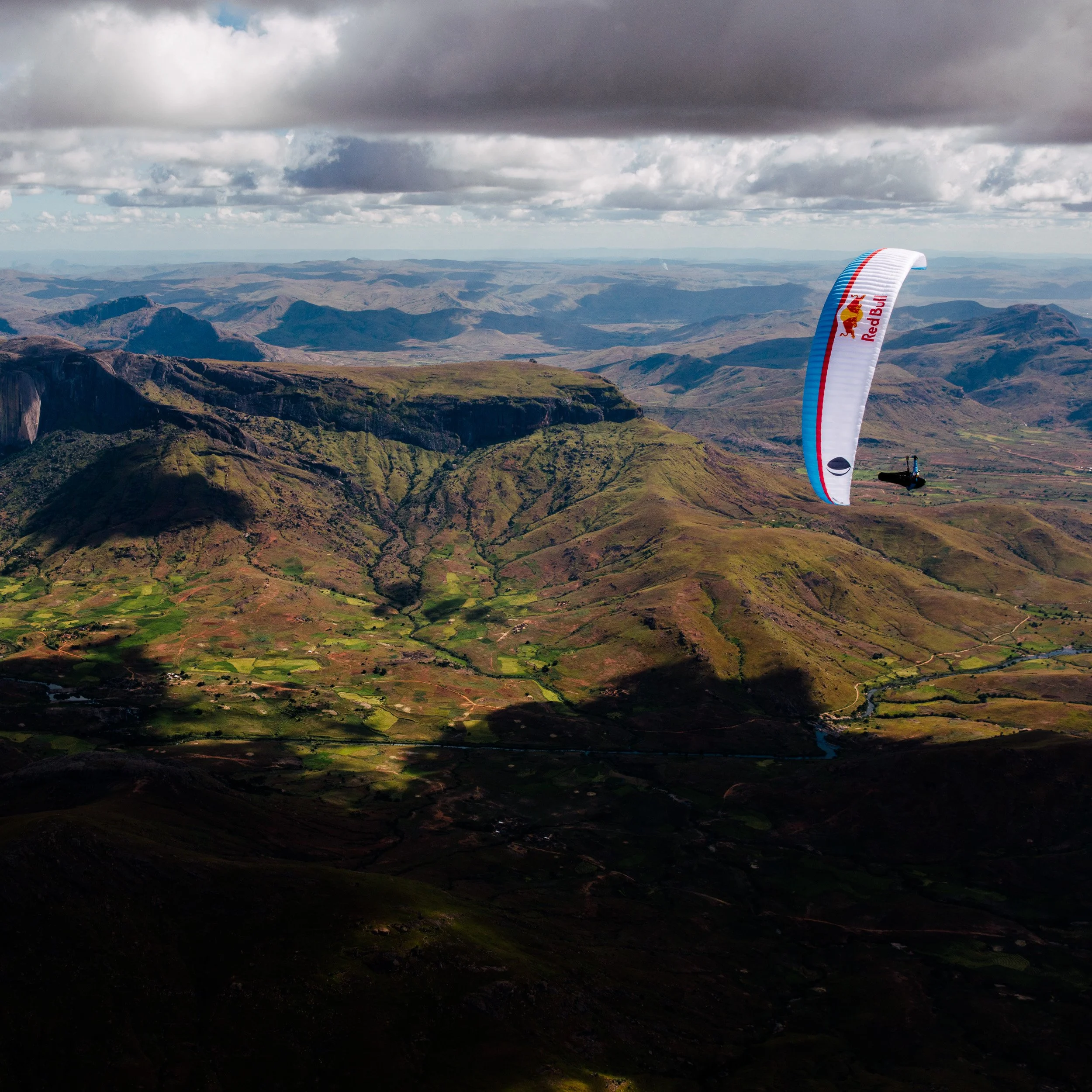 above the big island