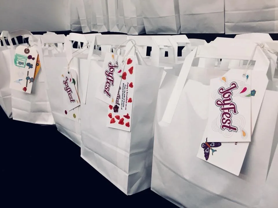 Bags for shop staff breaks