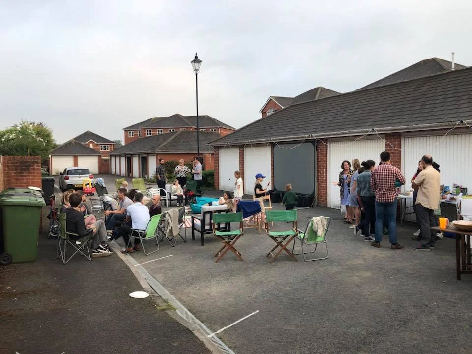 Throwing a street party