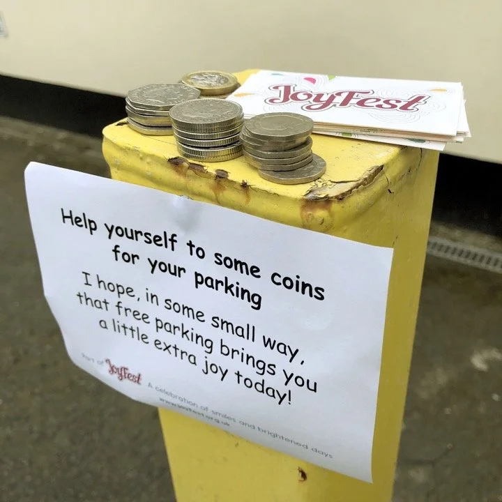 Helping people out with parking