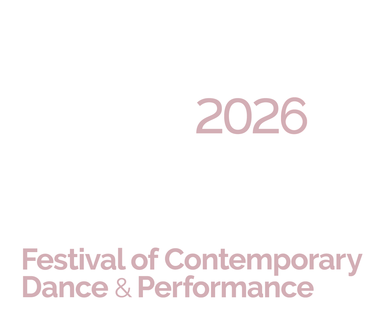 Text-based graphic promoting the 2026 Rise Festival of Contemporary Dance & Performance focused on Indigenous voices.