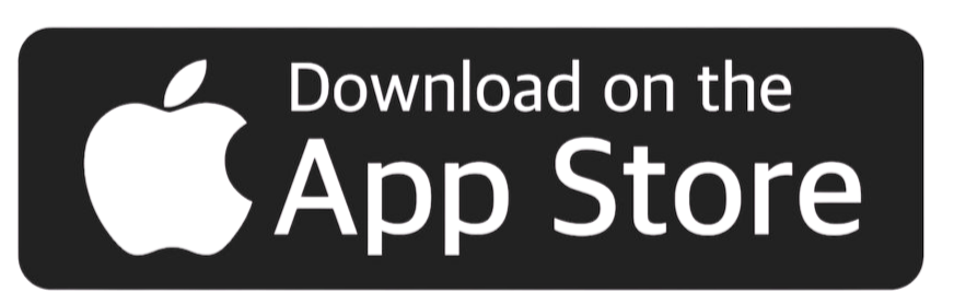 Apple logo and text saying 'Download on the App Store'