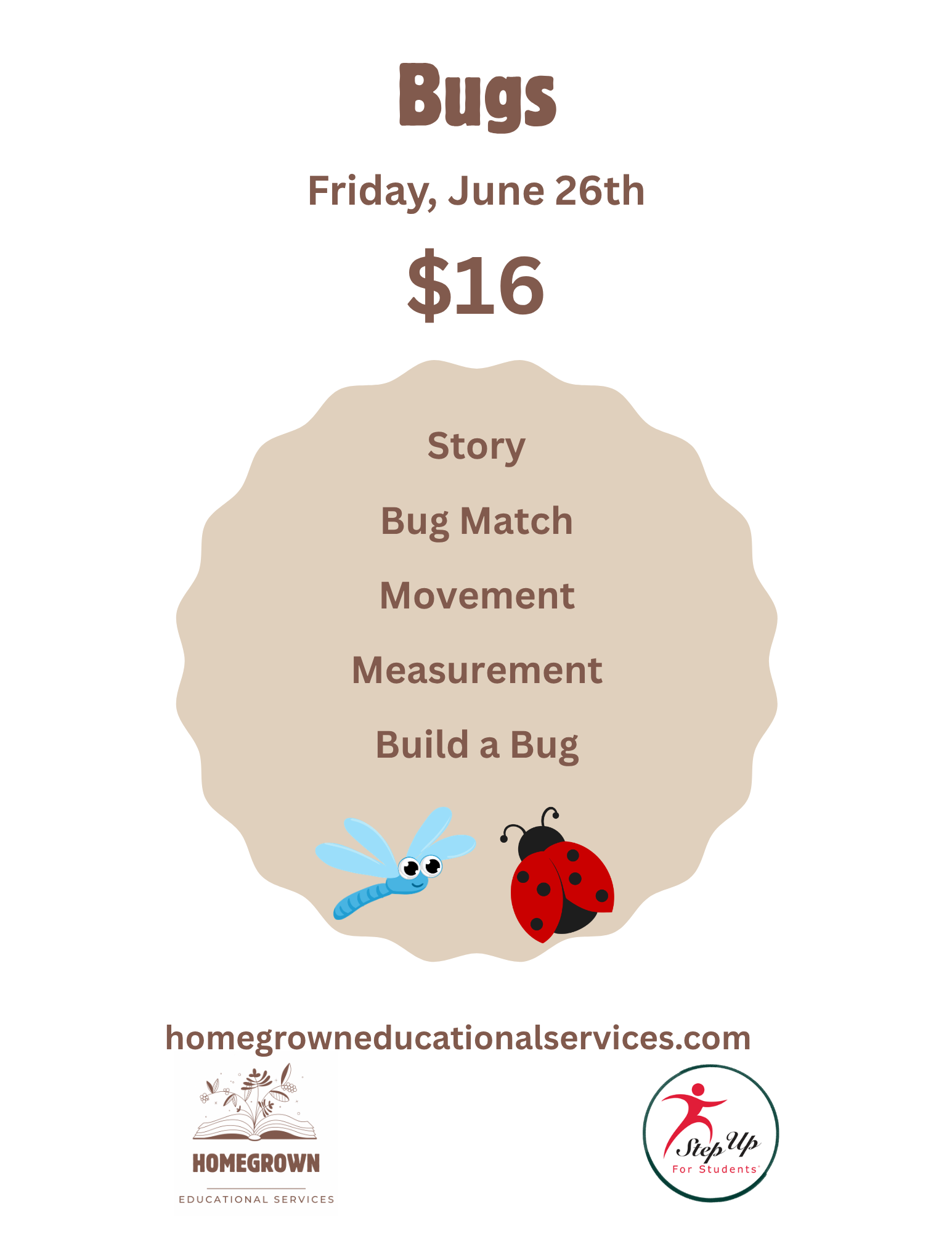 Bugs: Friday, June 26th, 10:00-11:00 am