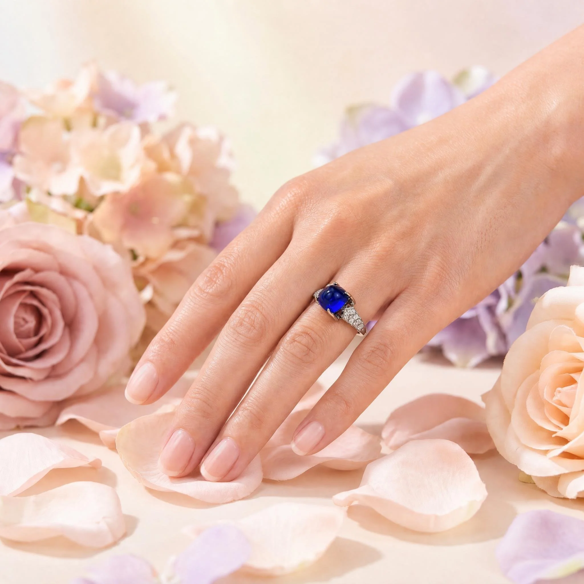 Midnight Sapphire Ring