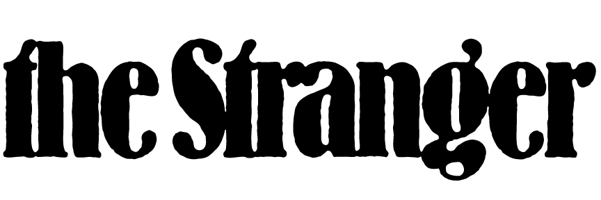 The logo for publication "The Stranger"