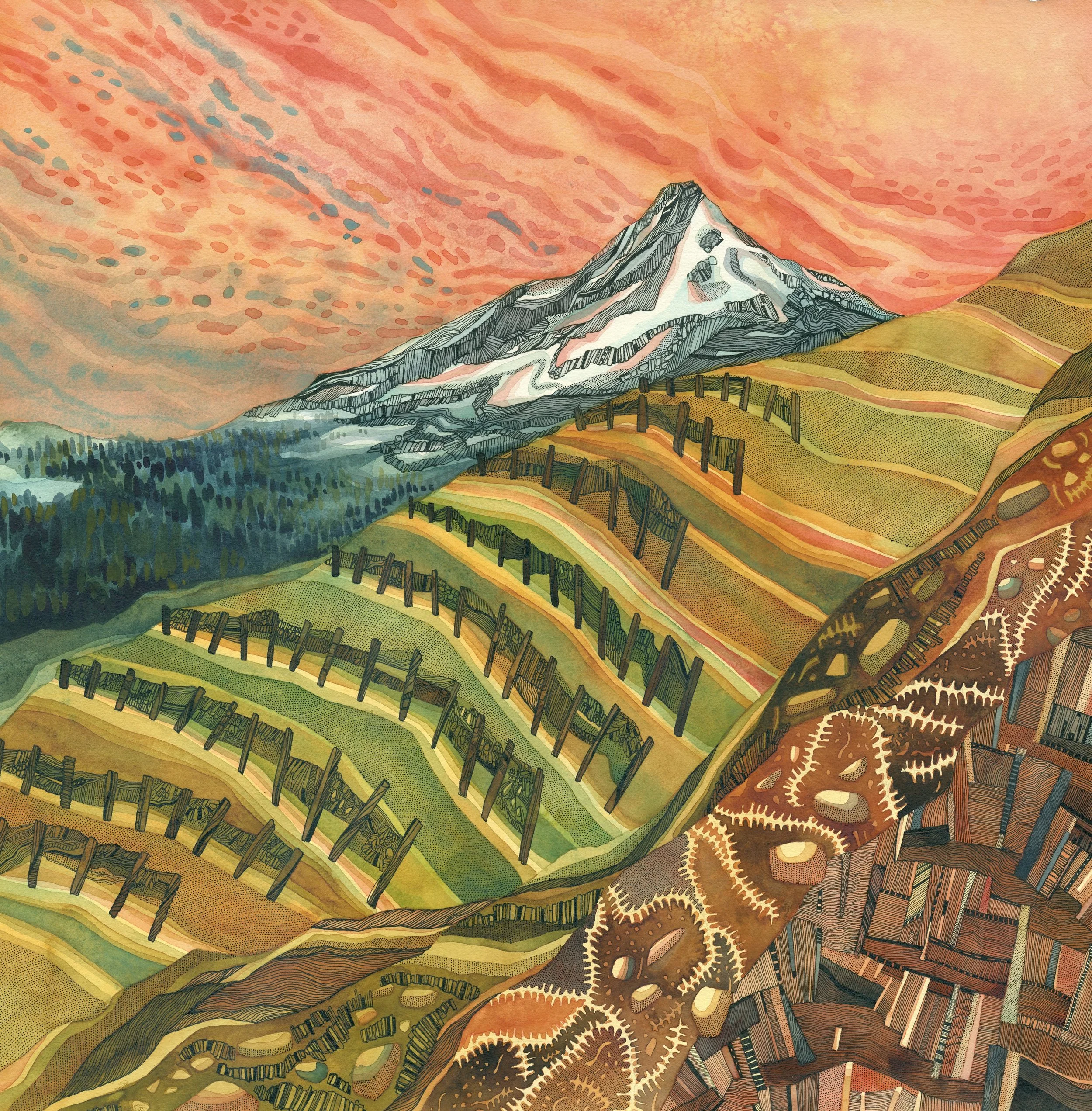 Landscape Loop Print