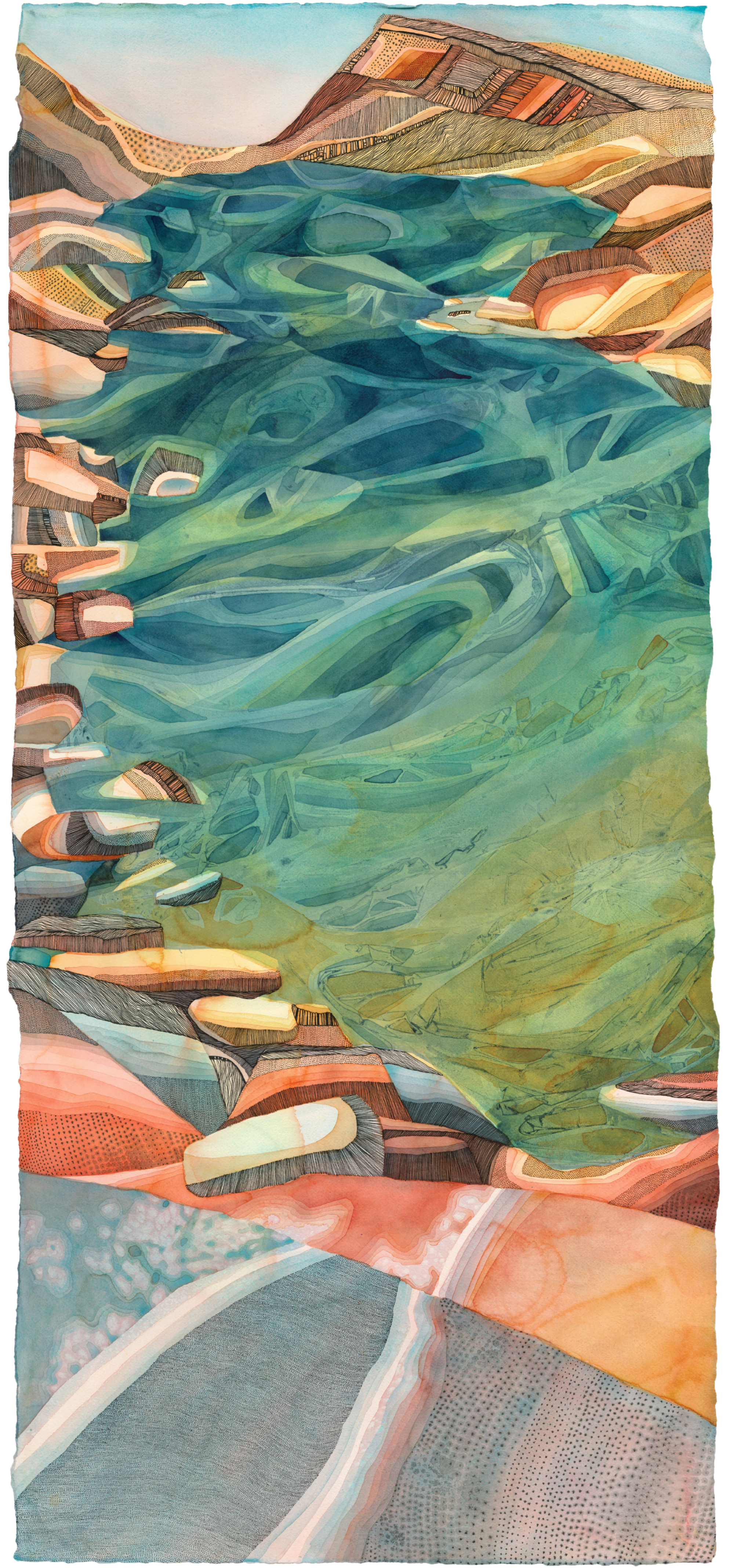 Alpine Waters Print