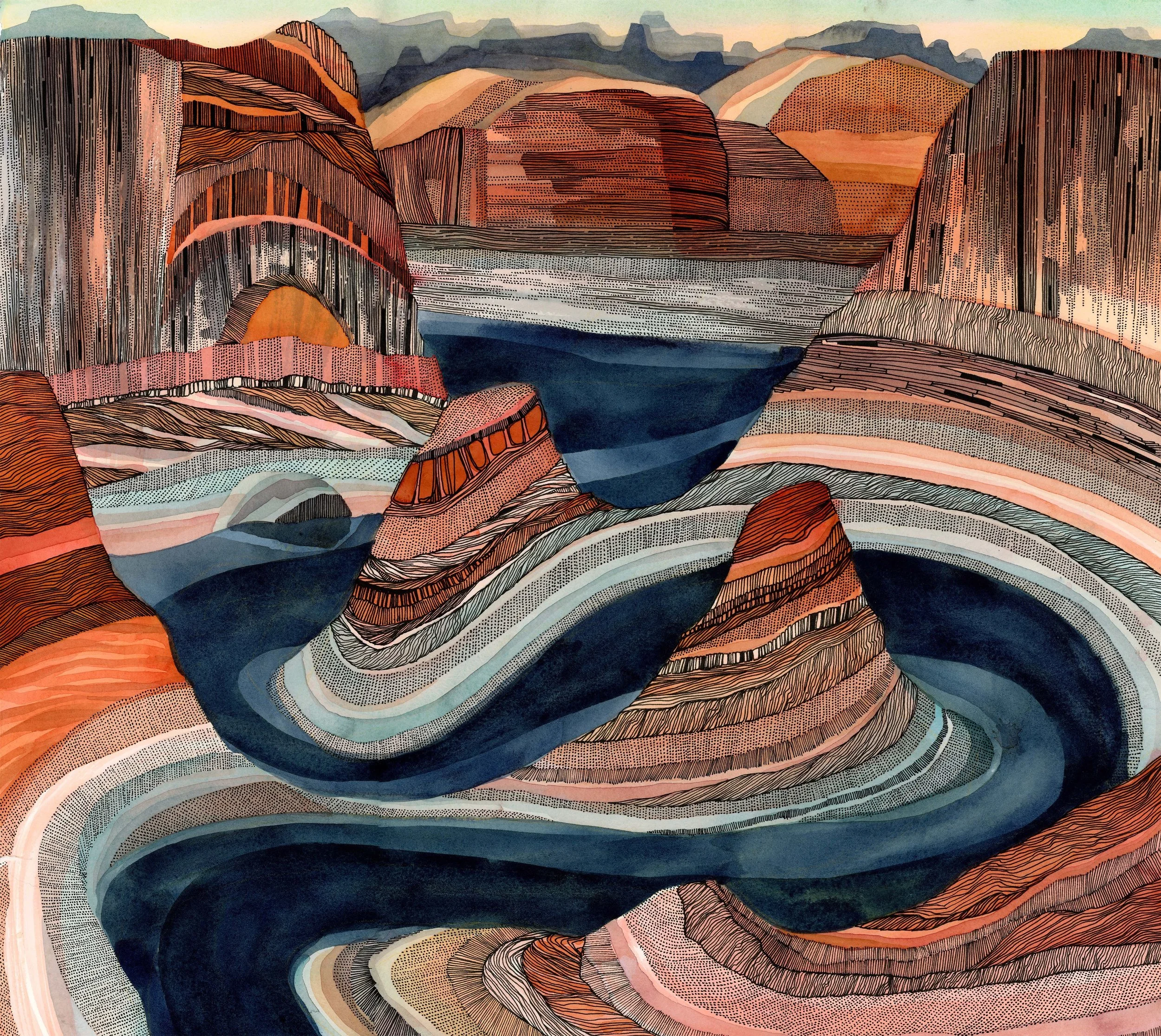 Reflection Canyon Print