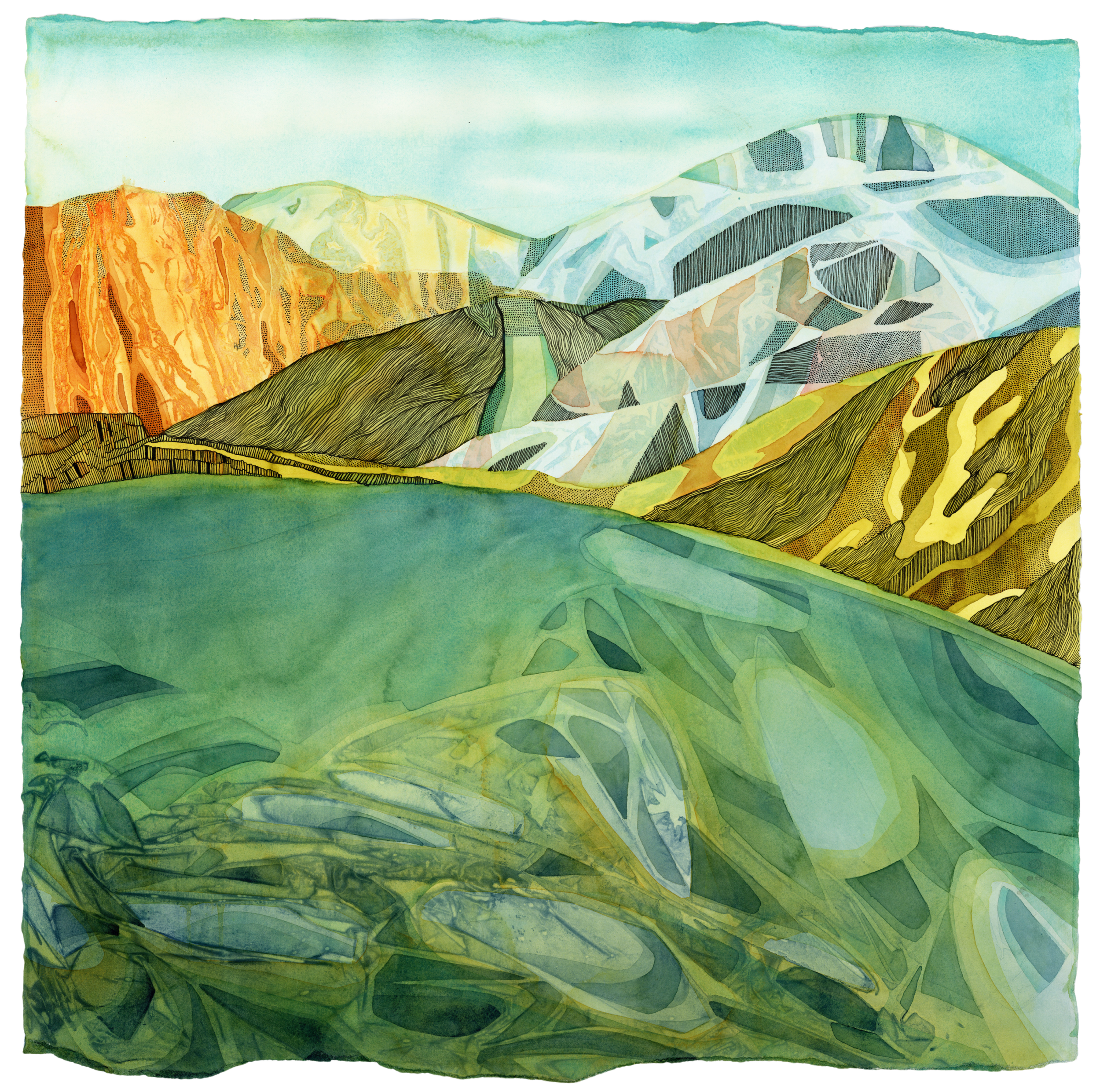 Wallowas Waters Print