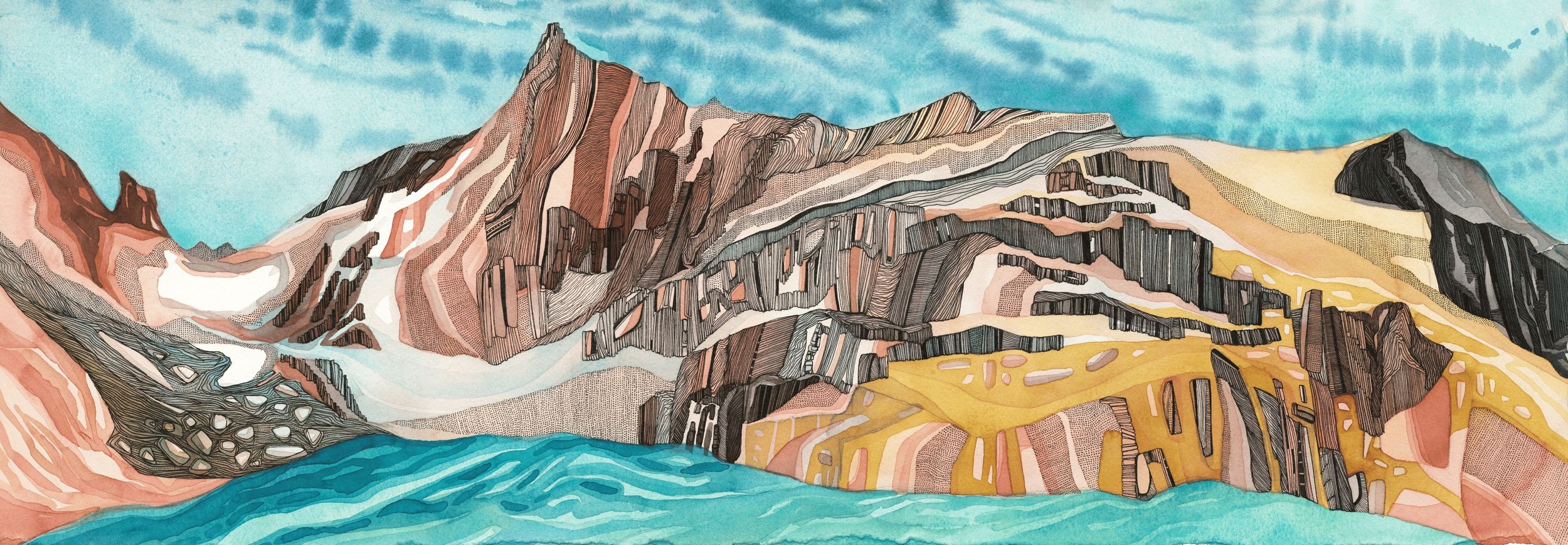 Alpine Playground Print