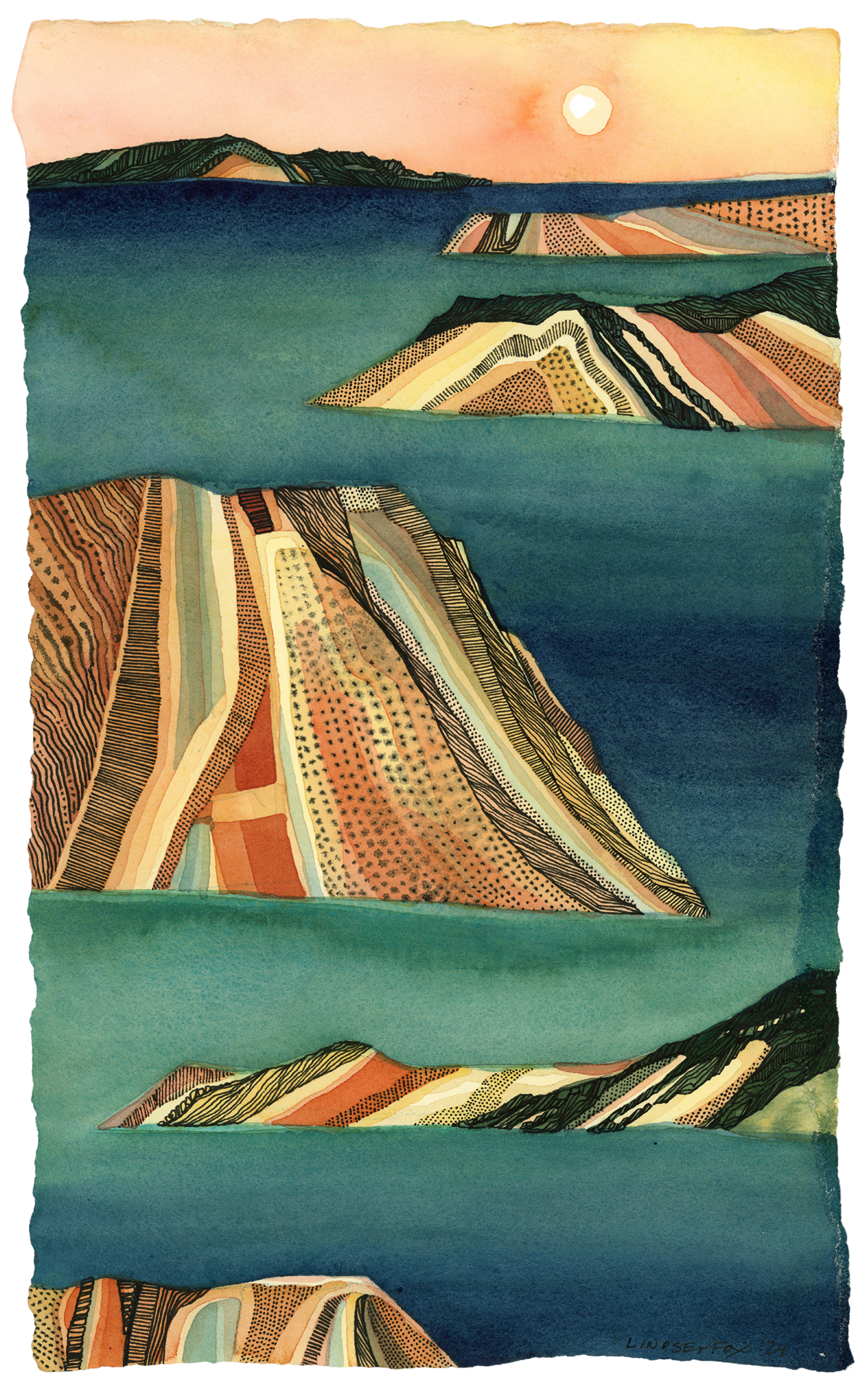 Dune Dance Print