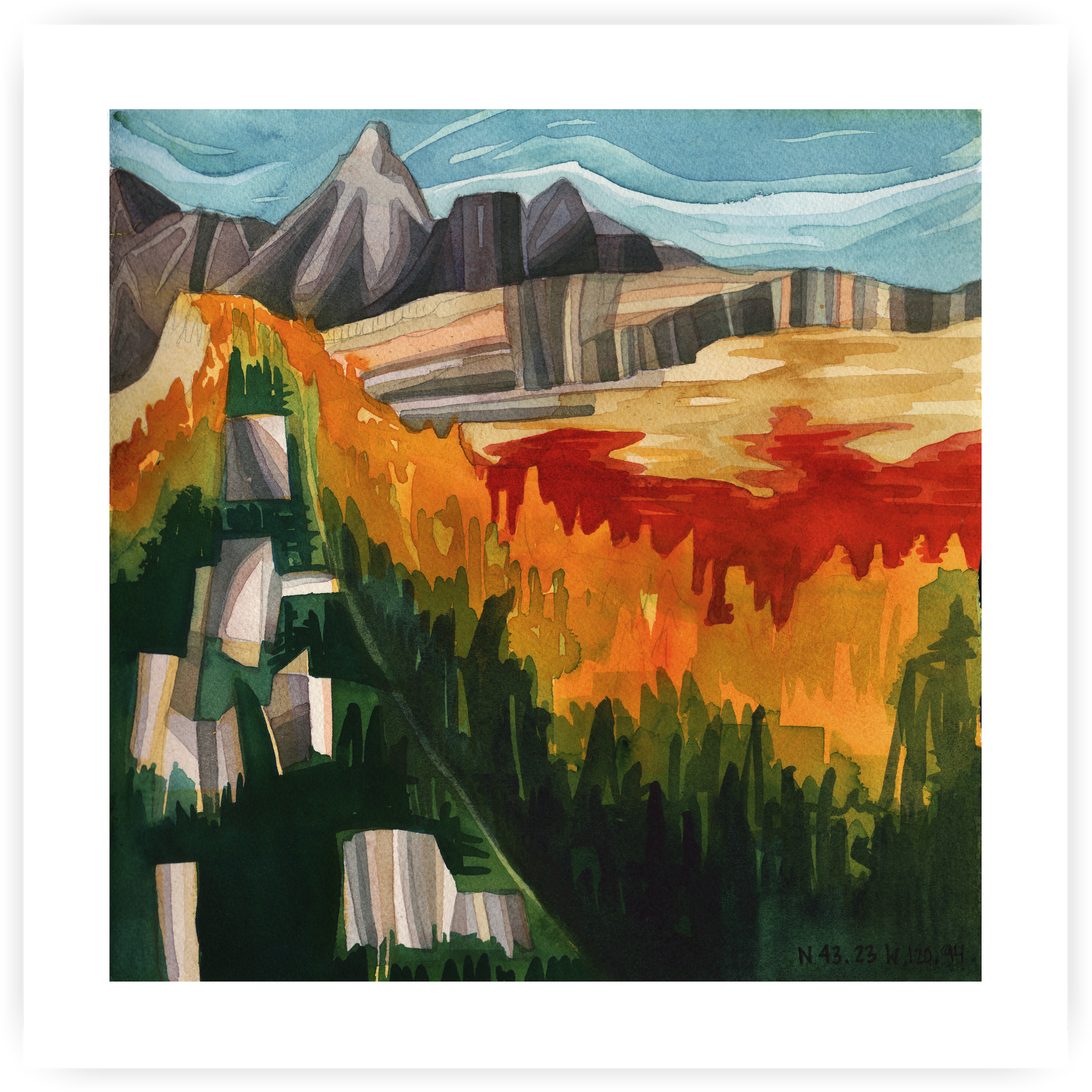 Larches Landscape