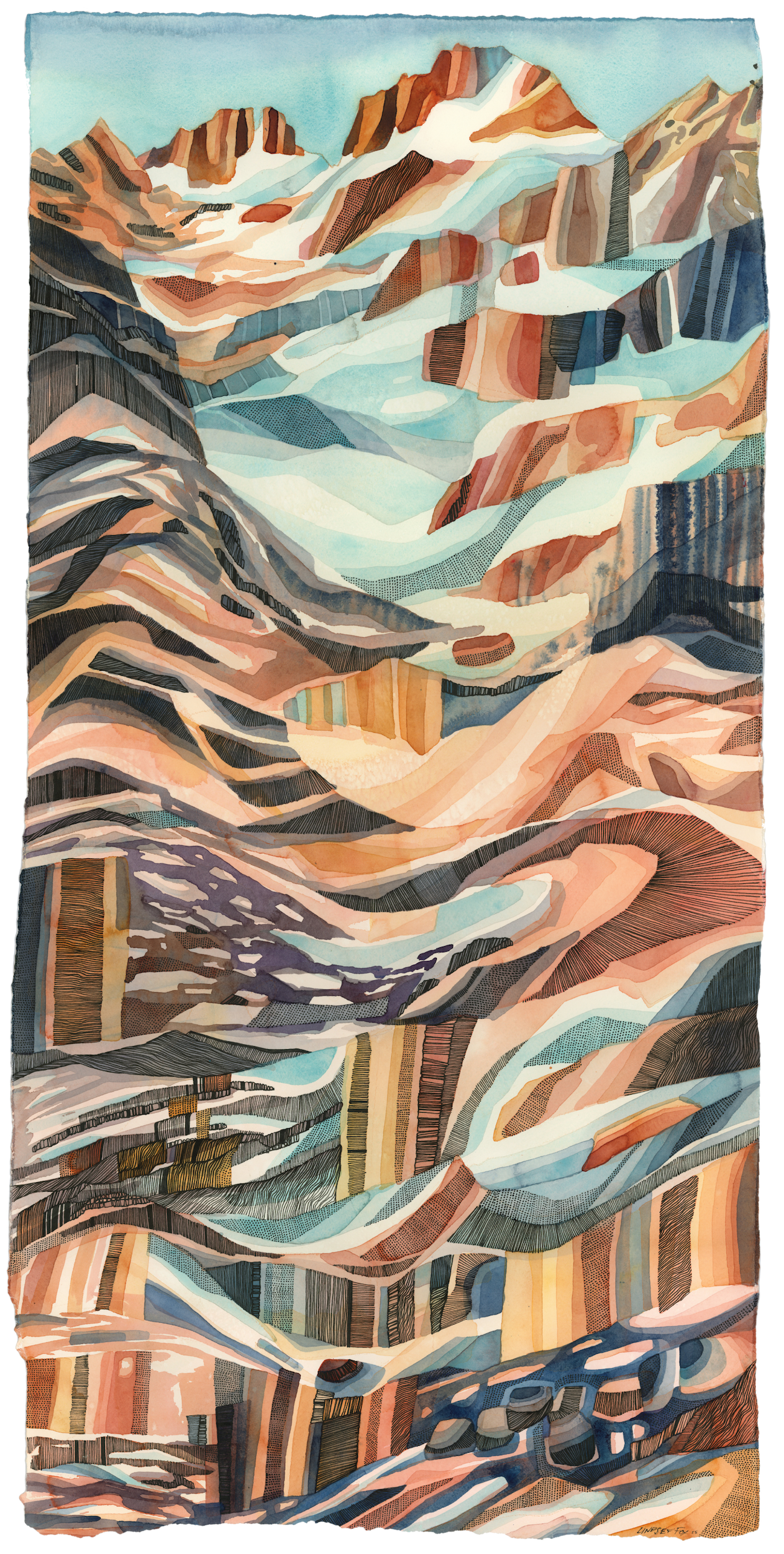 Mountain Nears the Top