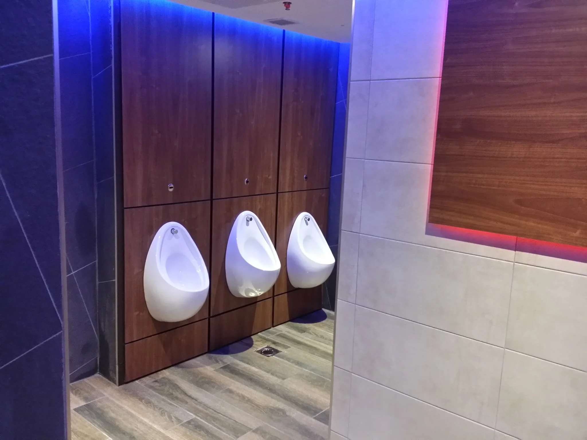 bathrooms refurbished at The Sandcastle Water park Blackpool