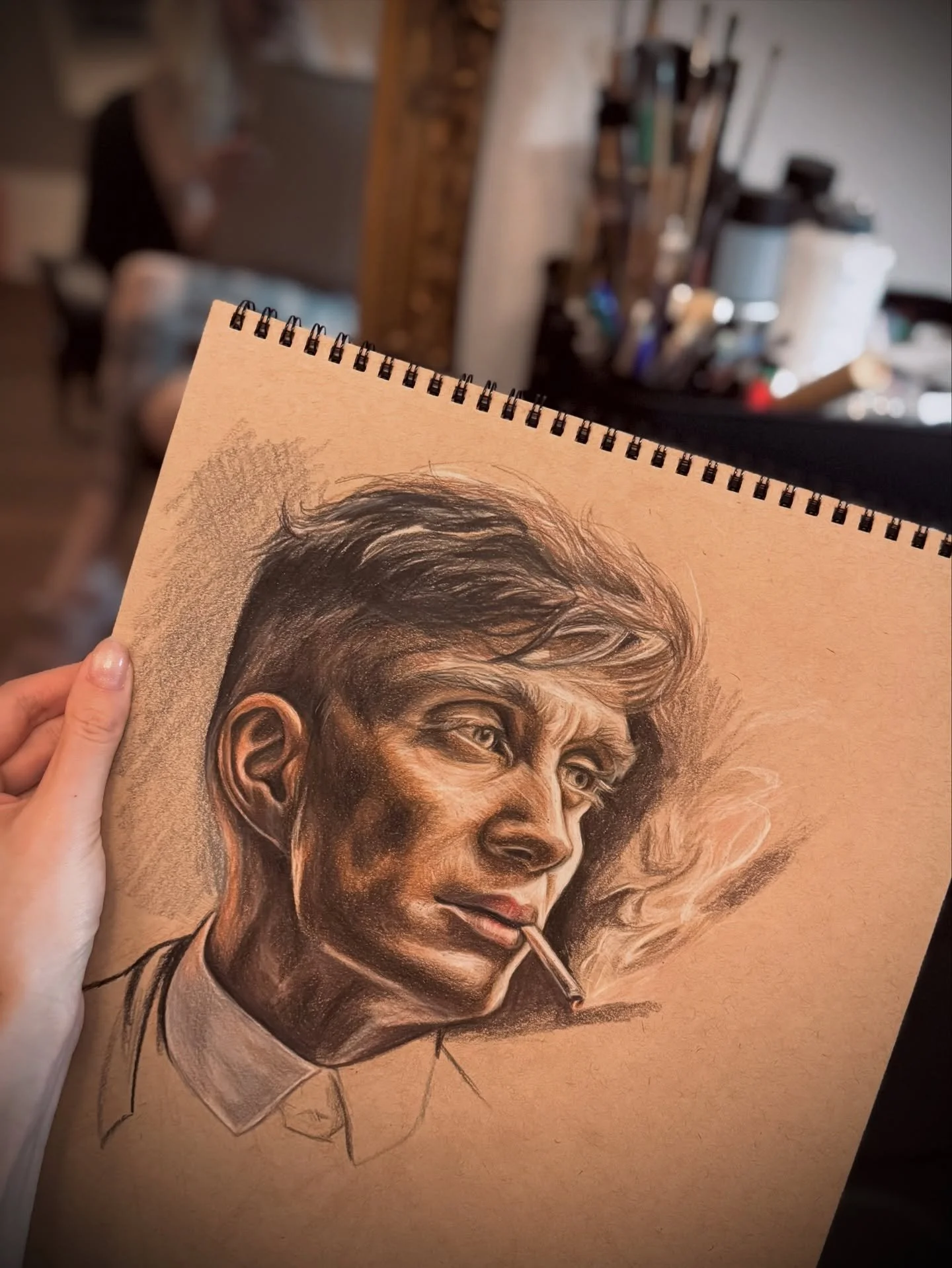 peaky progress drawing