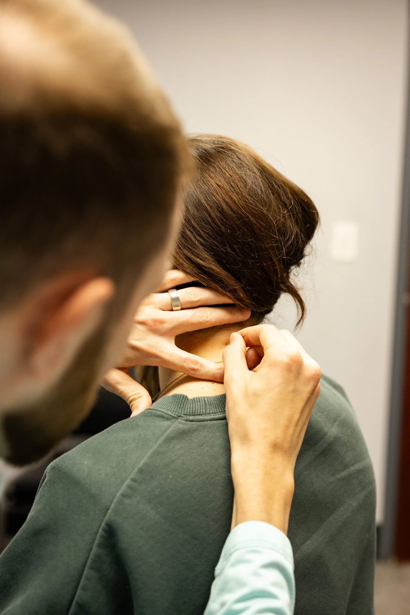 Dry needling treatment for muscle tension in Tiffin Ohio clinic