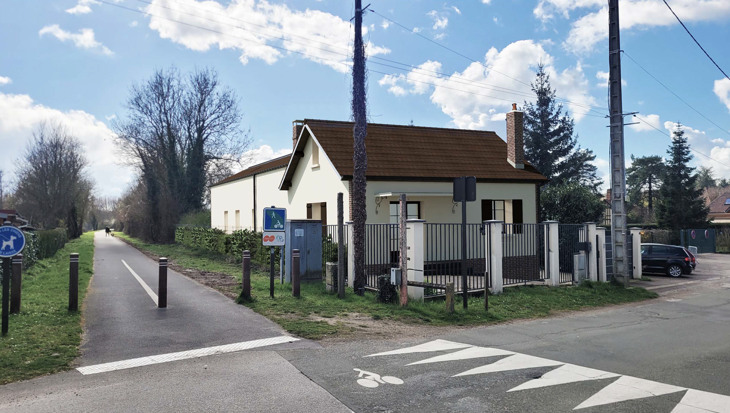 Extension de maison à Goincourt
