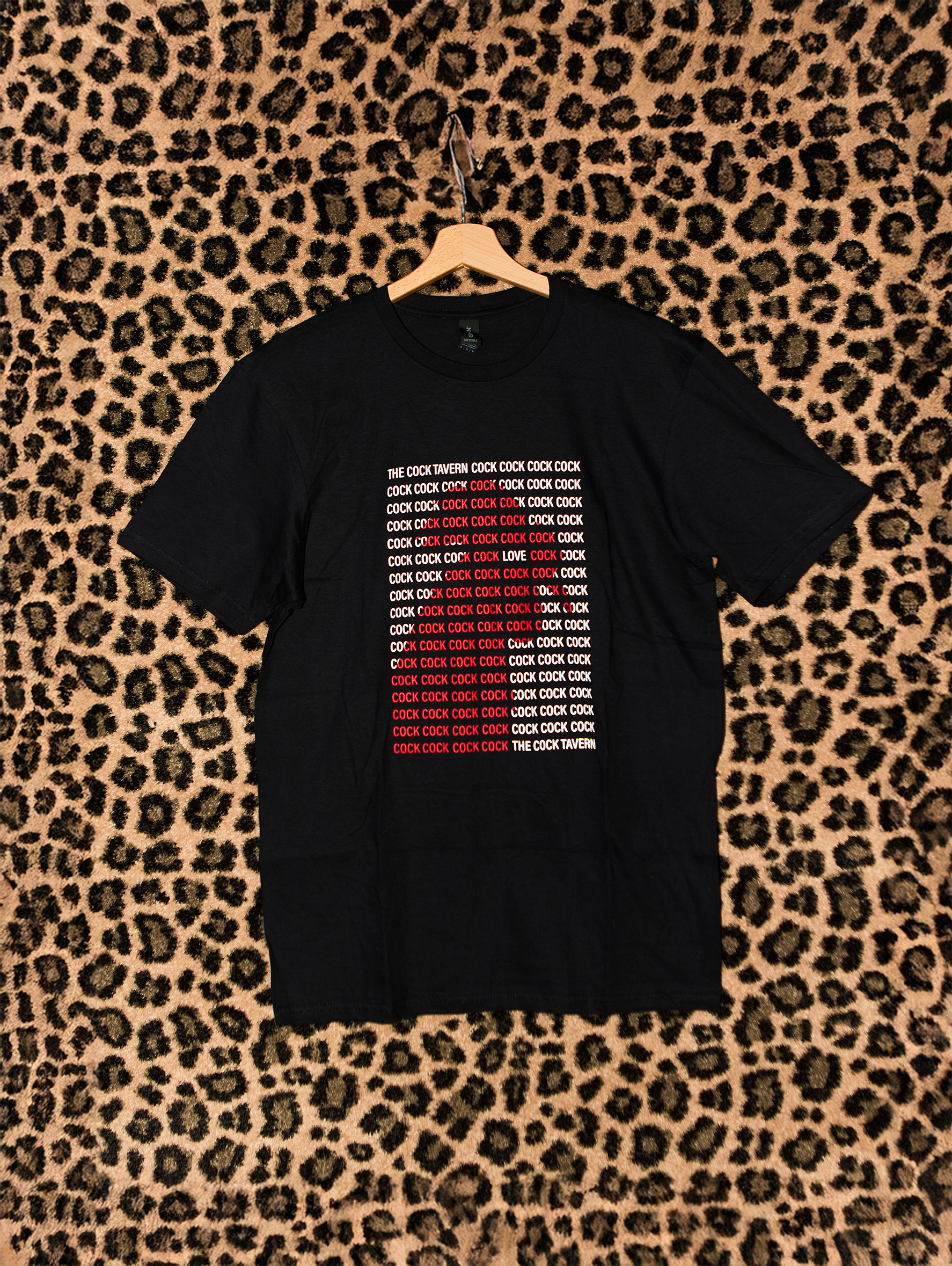 Multi Cock Print T-Shirt