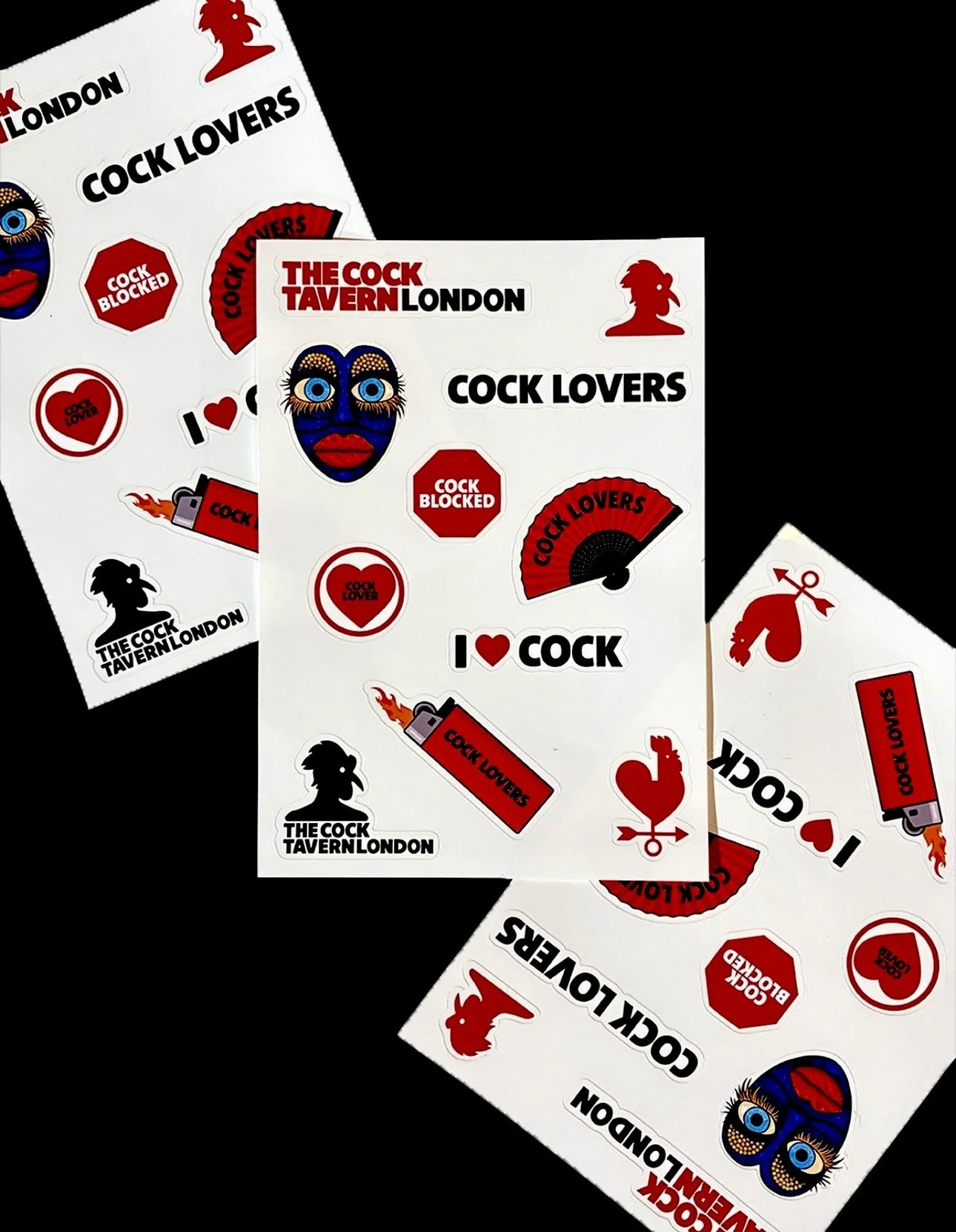 Cock Stickers