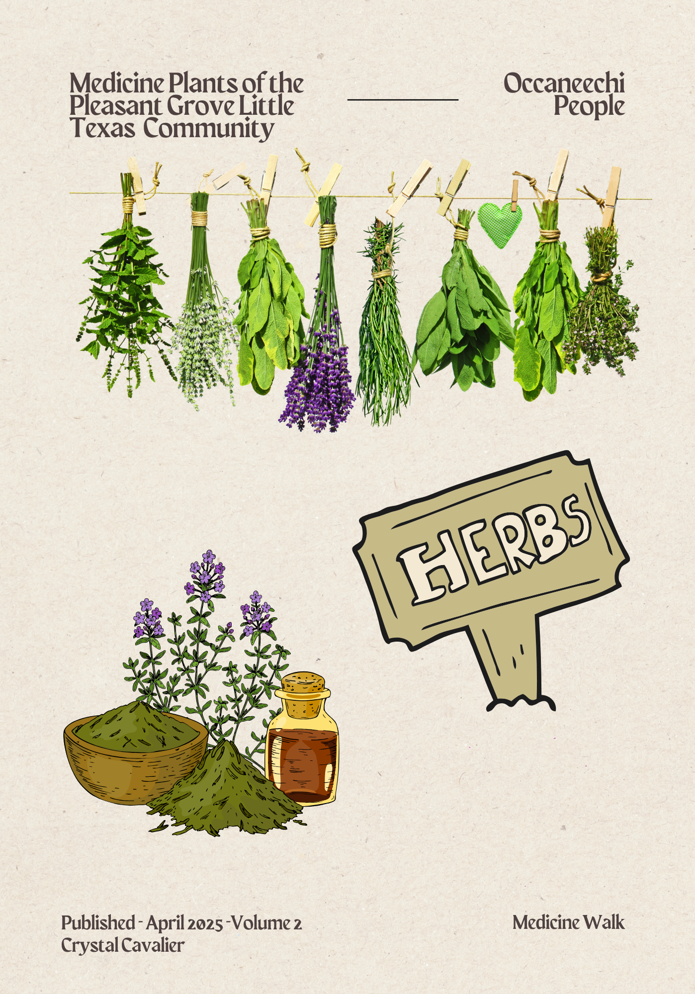 Medicine Plants of the Pleasant Grove & Little Texas Community Volume 2