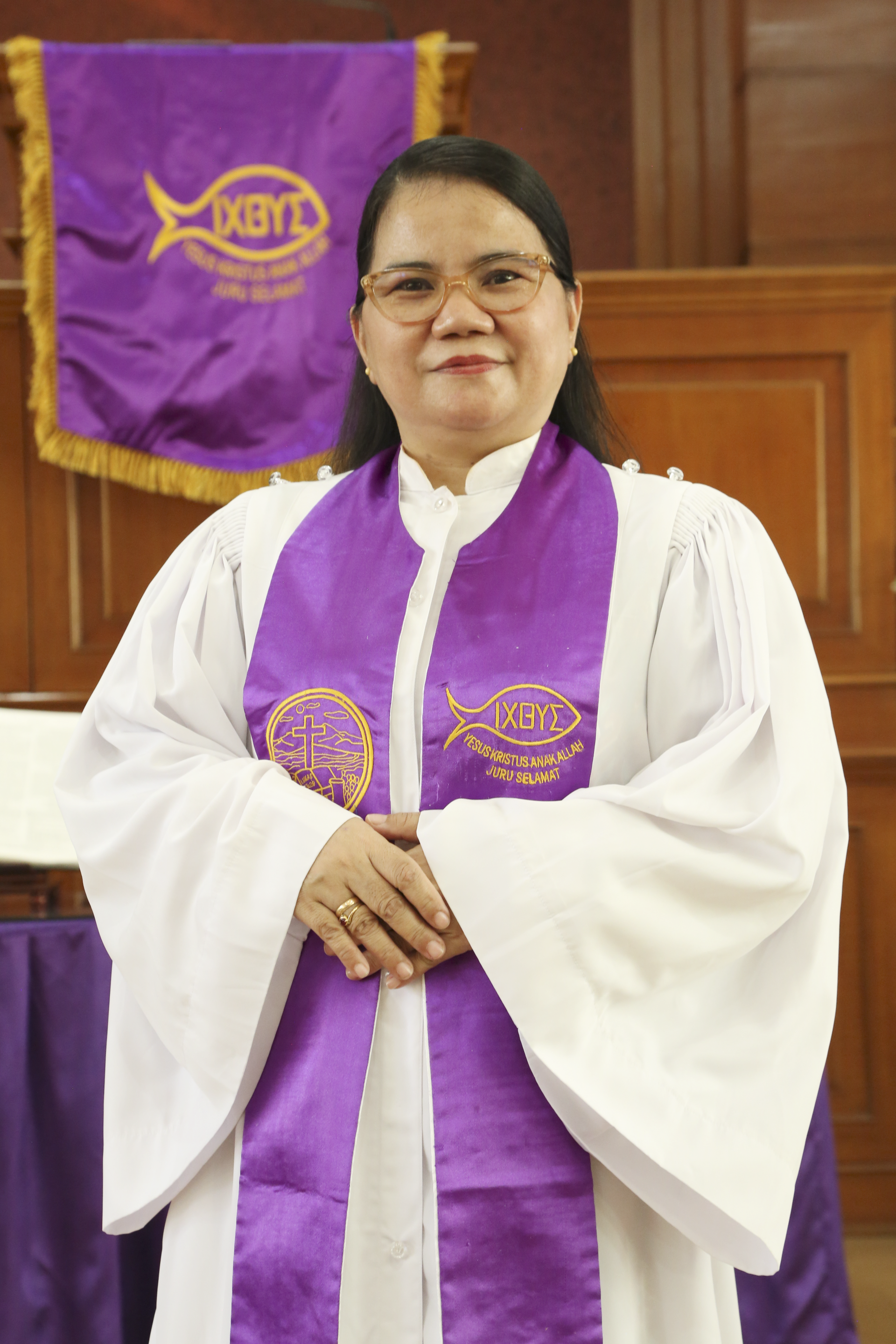 Foto Profile Pendeta Jemaat GPIB Effatha Jakarta-Pdt. Junita Jane Joana Loen Ulaan