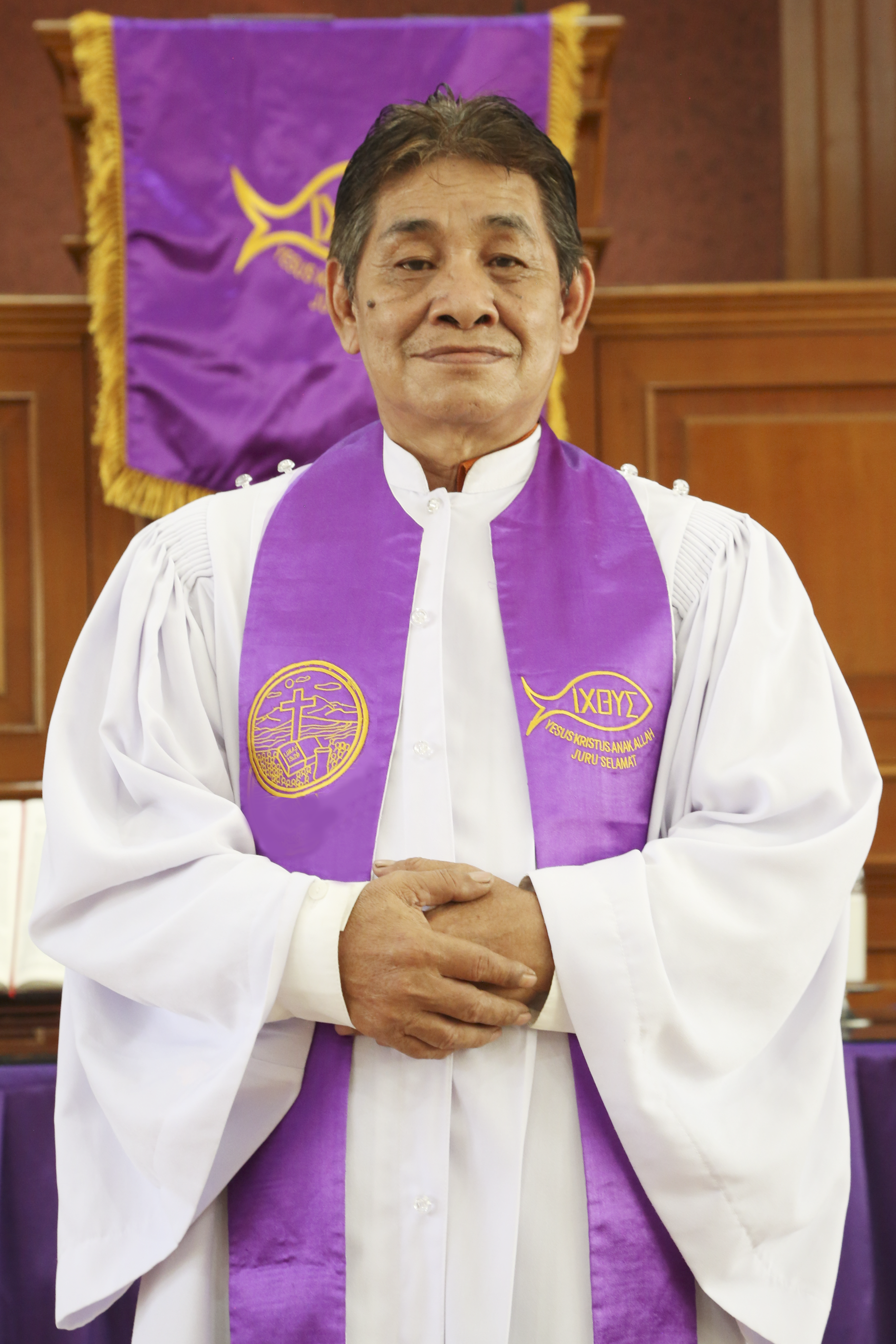 Foto Profile Pendeta Jemaat GPIB Effatha Jakarta-Pdt. Yeremias Amos Lombok