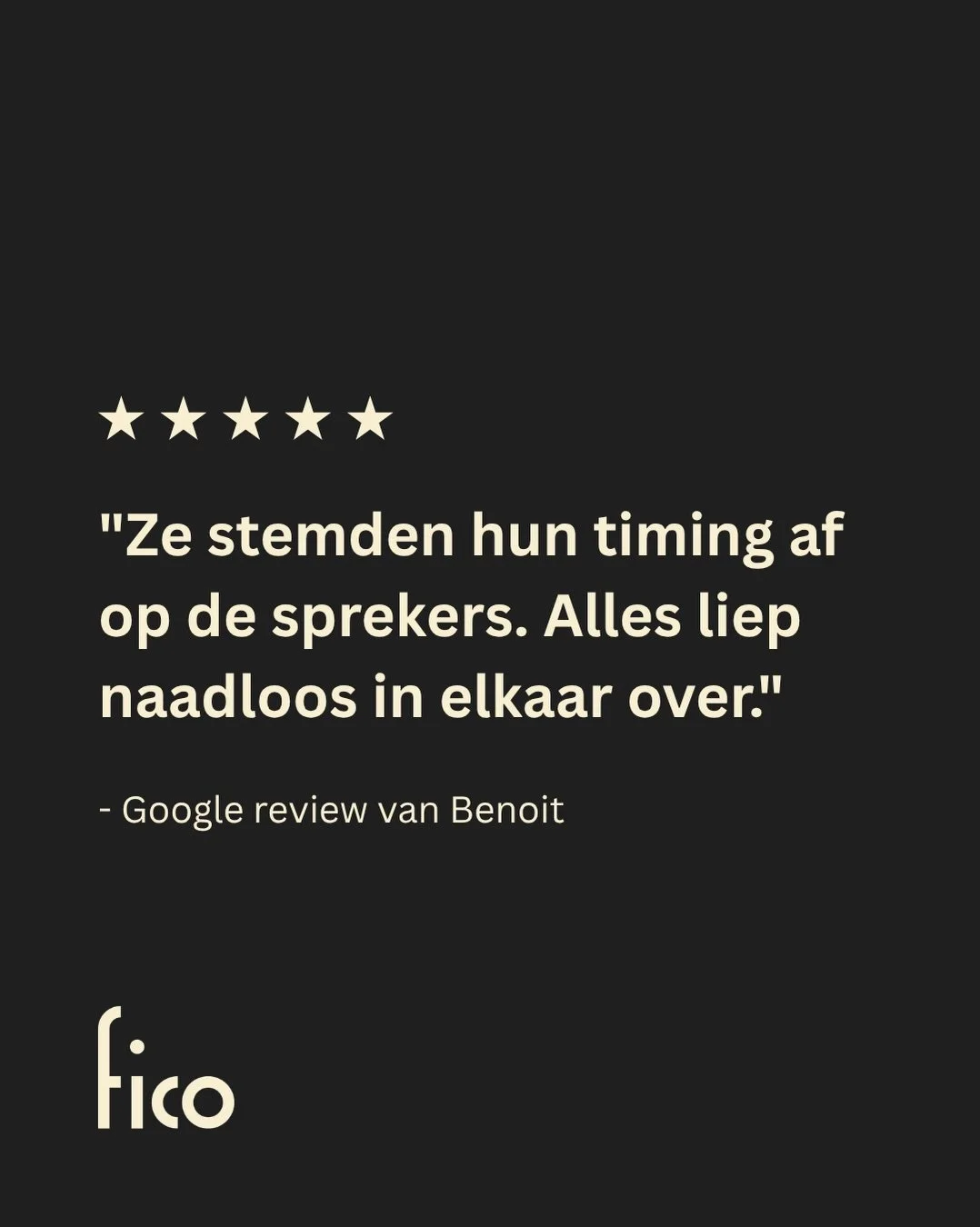 De grootste zorg op een bedrijfsevent? Timing. 

Als de pizza&rsquo;s klaar zijn tijdens de speech of iedereen aanschuift terwijl het volgende blok begint, ligt jouw planning in stukken. Daarom stemmen we vooraf af wanneer er gebakken wordt en passen