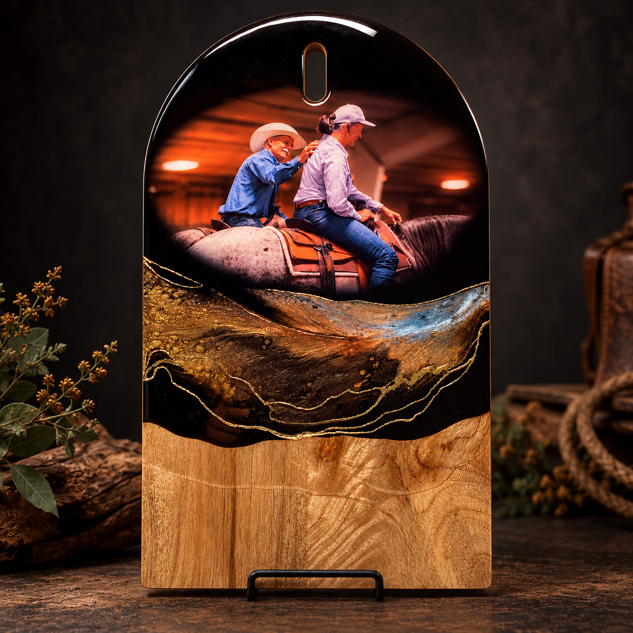 Western Riders Resin Art Board.png