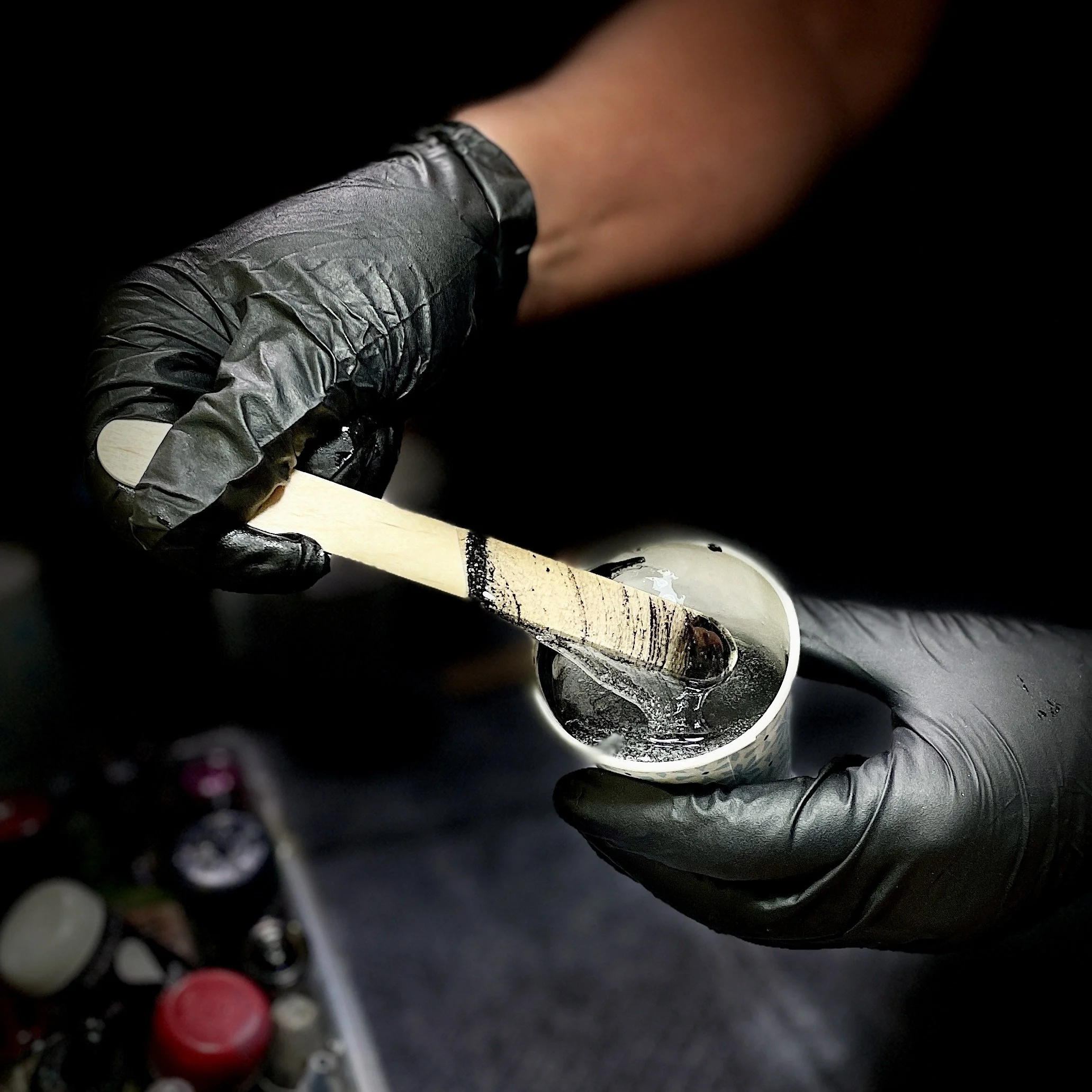 Wyoming Artisan Art mixing resin