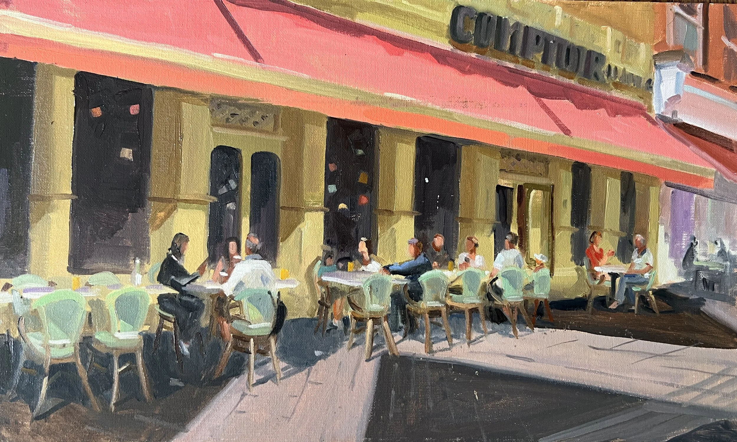 Afternoon at the Comptoir Café