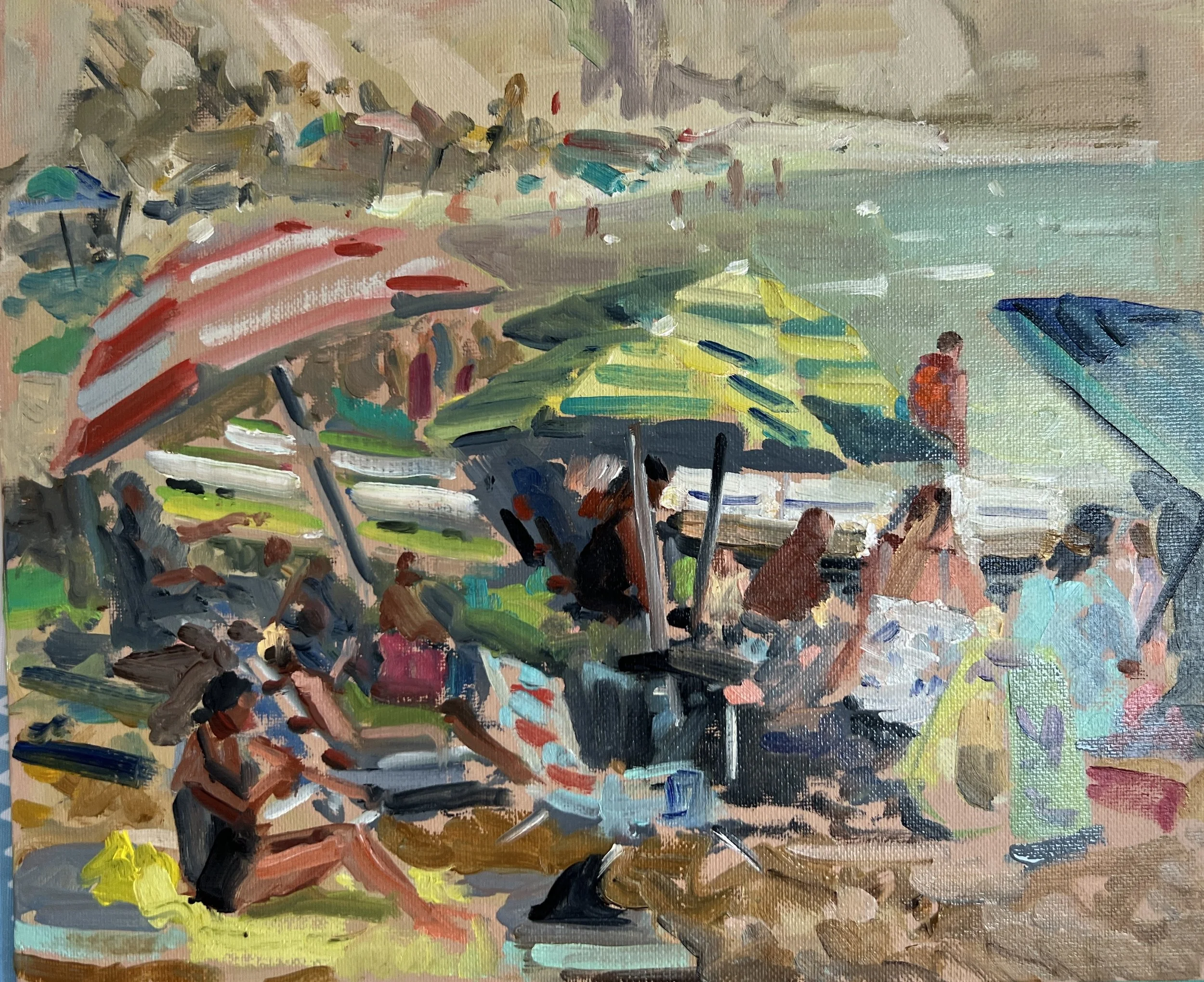The Crowded Beach