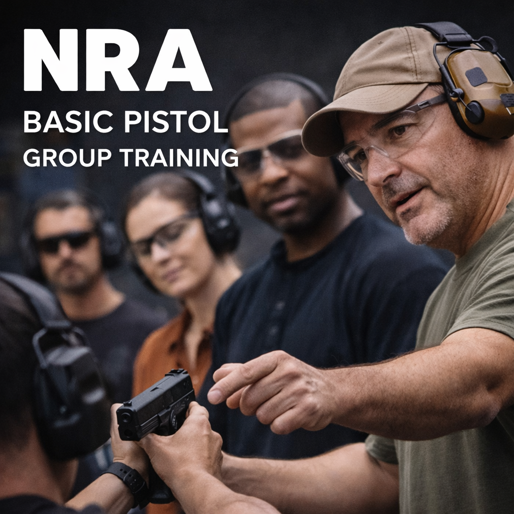 NRA Basic Pistol Training Group.
