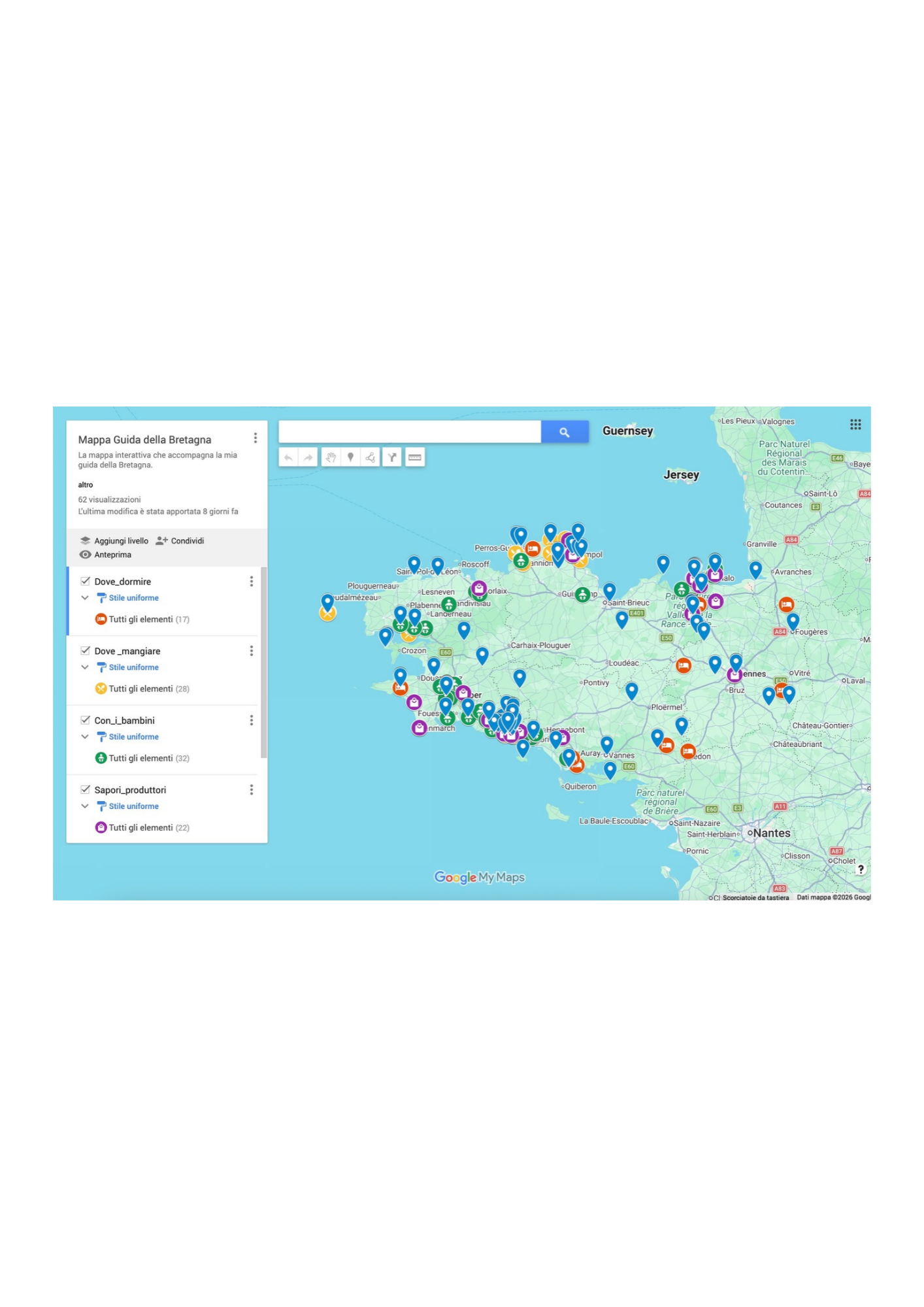 mappa interattiva