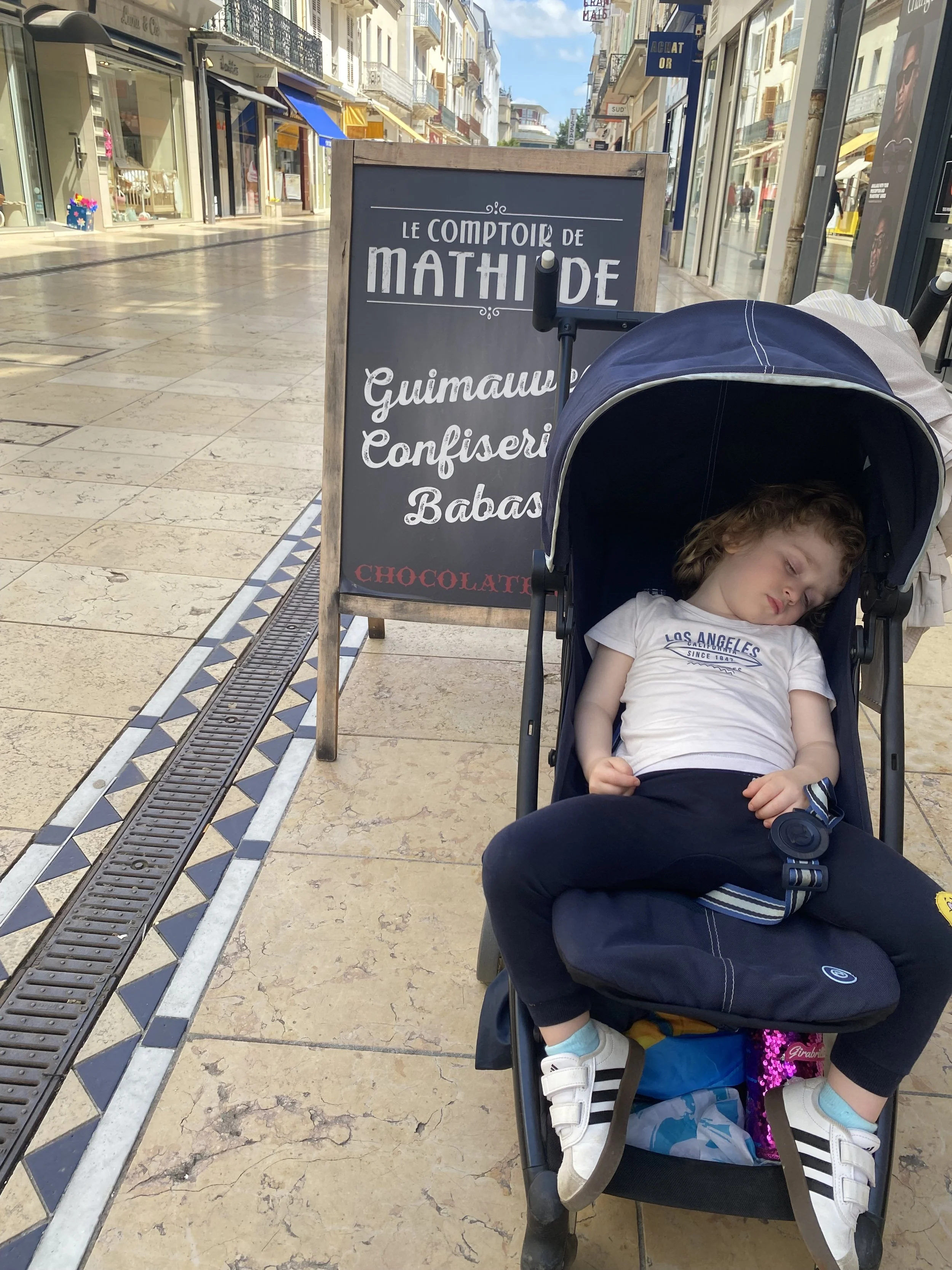 dormire in passeggino