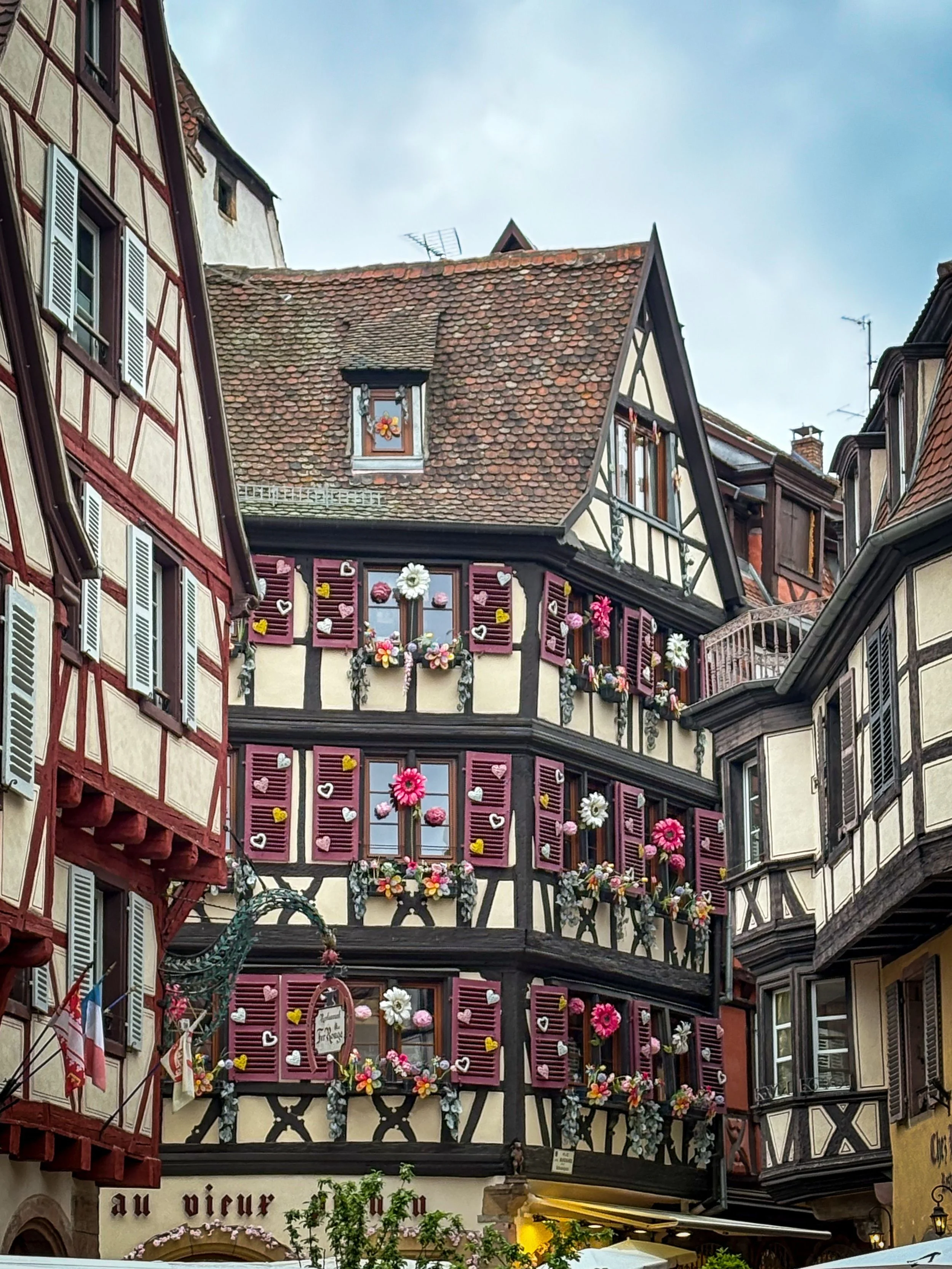 villaggio graticcio Colmar Alsazia
