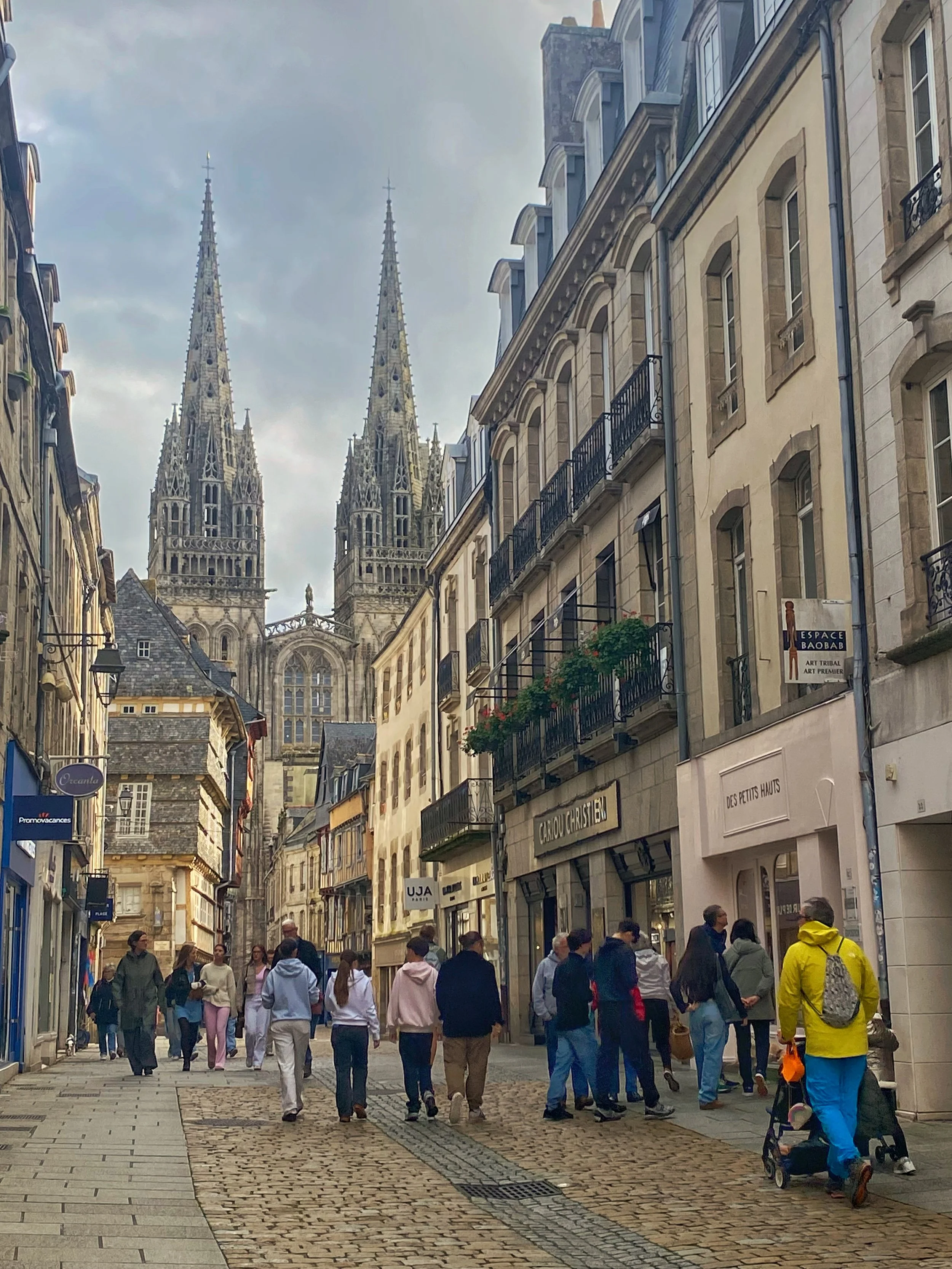 quimper Bretagna medievale