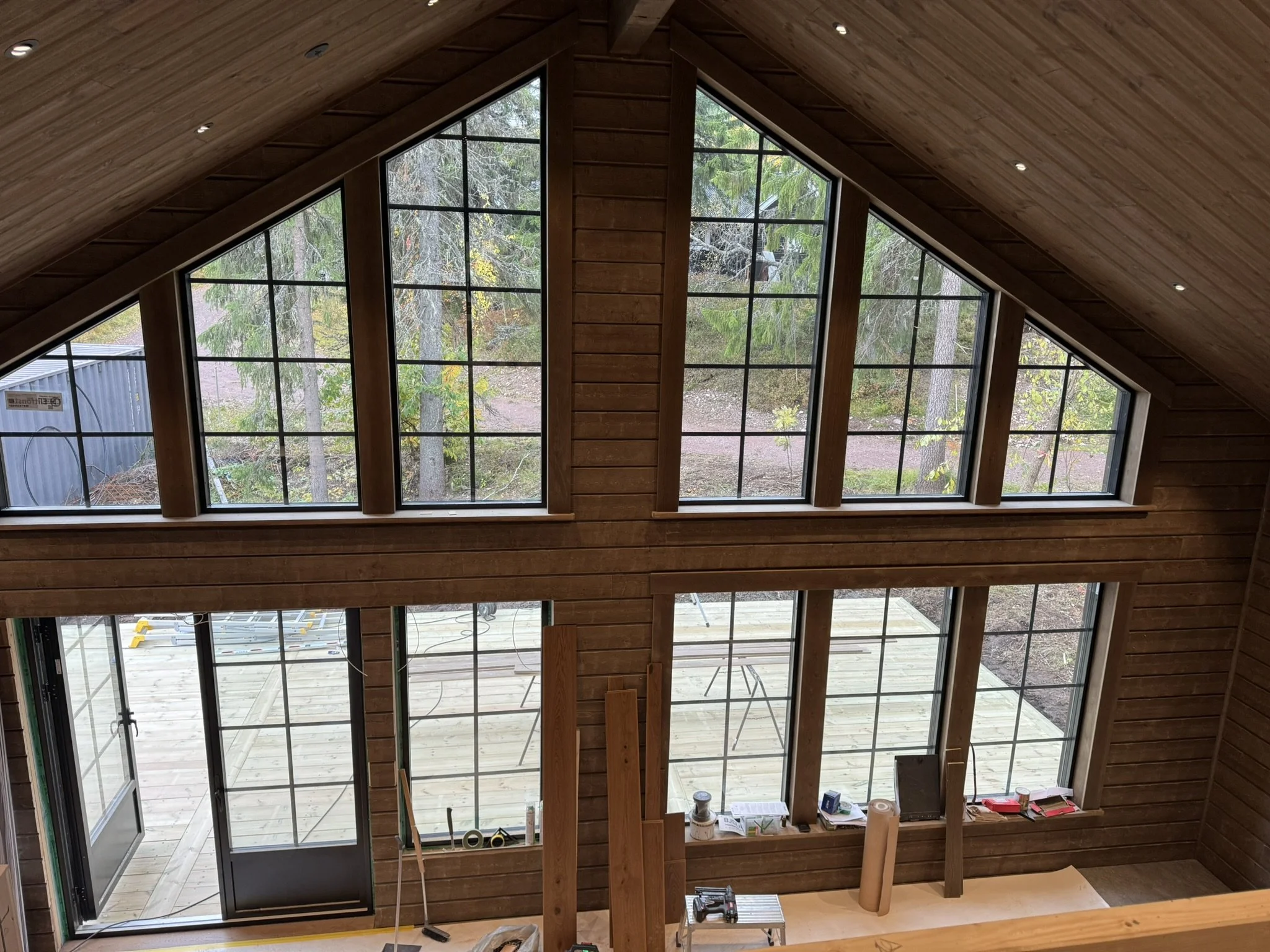 Vy från loft