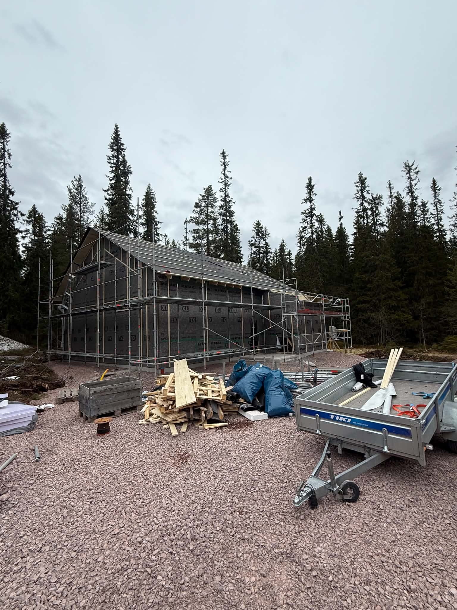 Pågående byggnation
